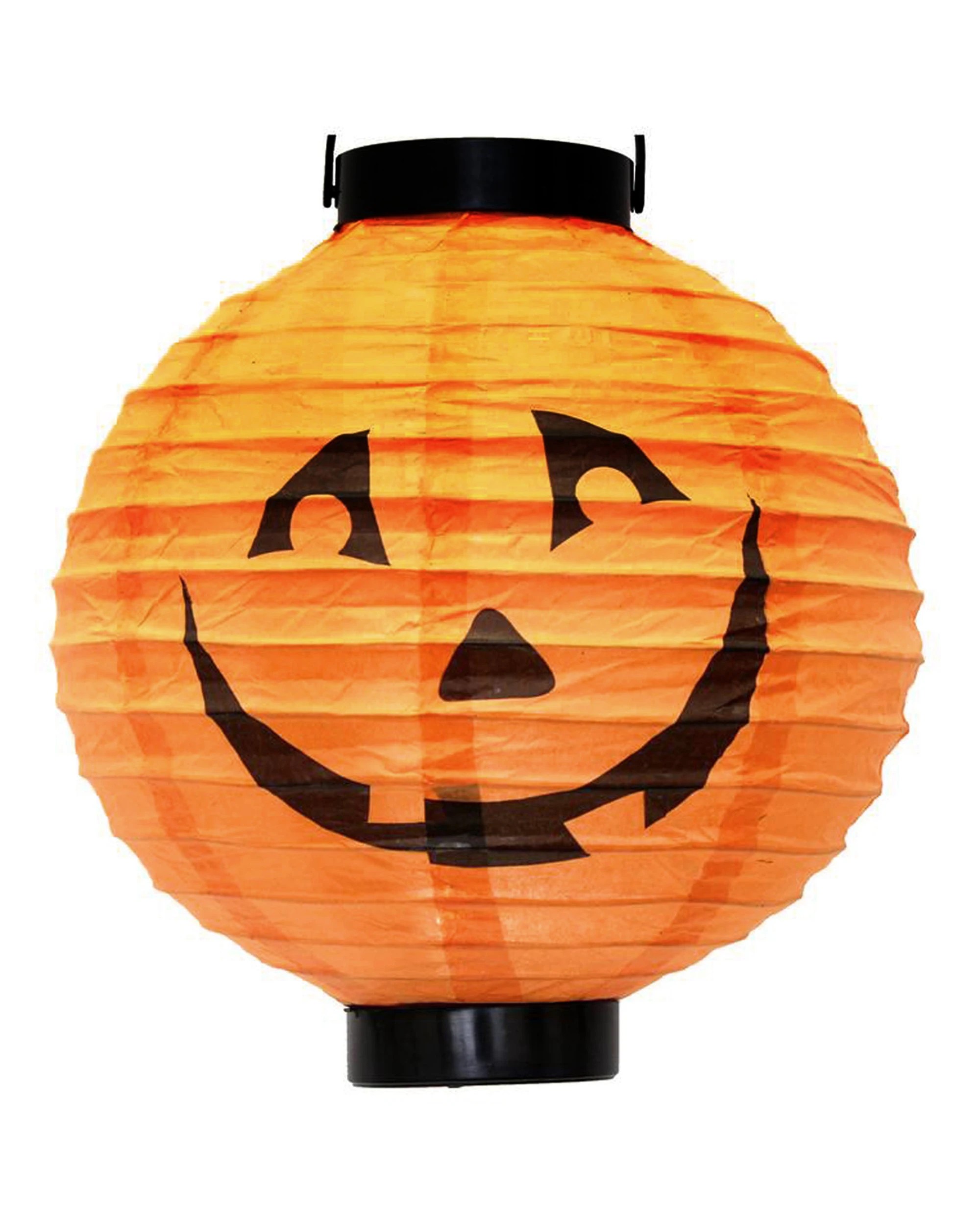 1 JD Party LED Pumpkin Paper Lantern 20cm - Orange, 1 of 1
