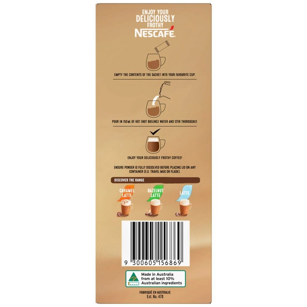 6 Nescafe Cappuccino Sachet 26 Pack, 6 of 7