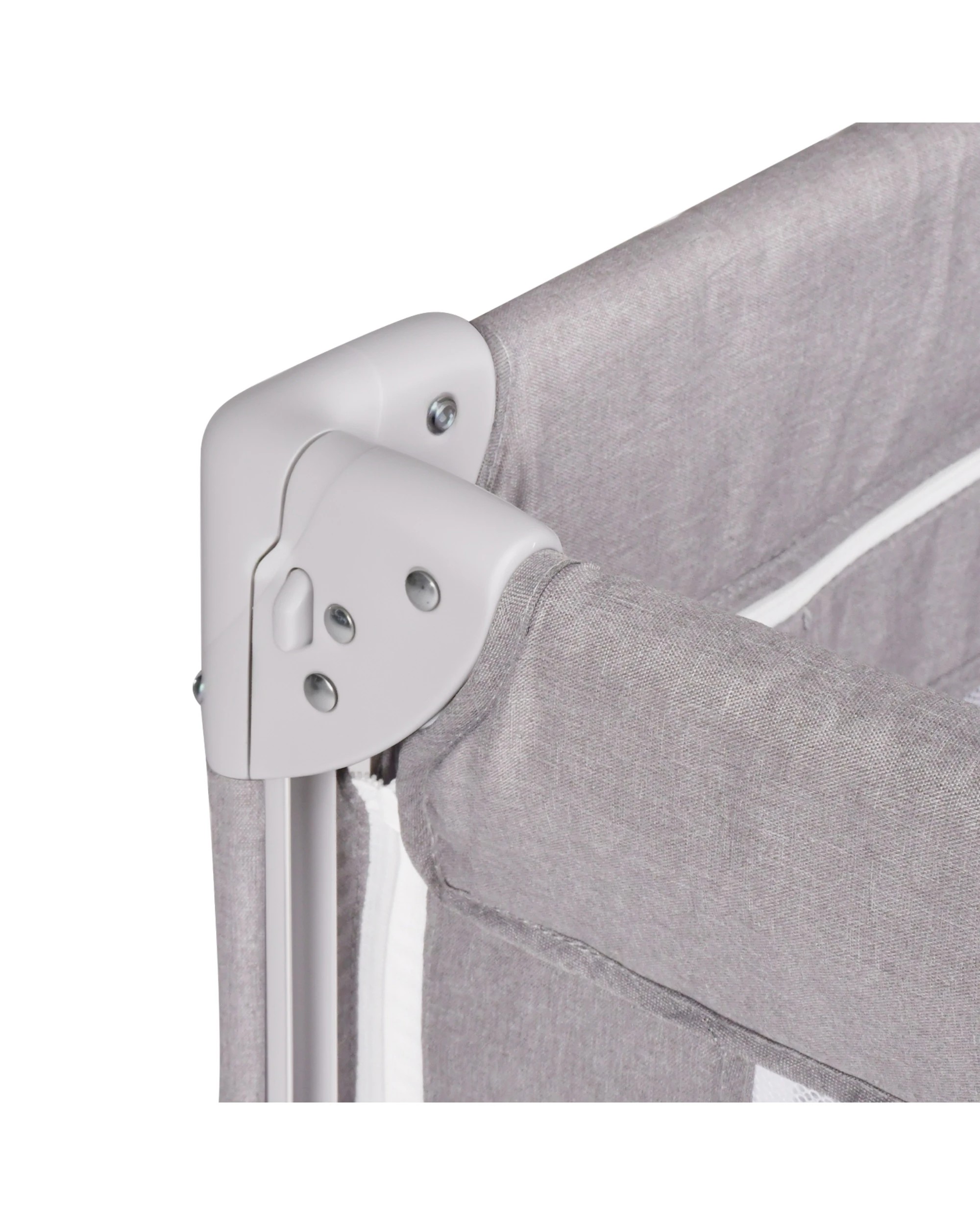 9 Advwin Foldable Baby Portacot with Diaper Changer Bedside Crib with Mattress Bassinet Playard with Musical Bell Hanging, 9 of 10