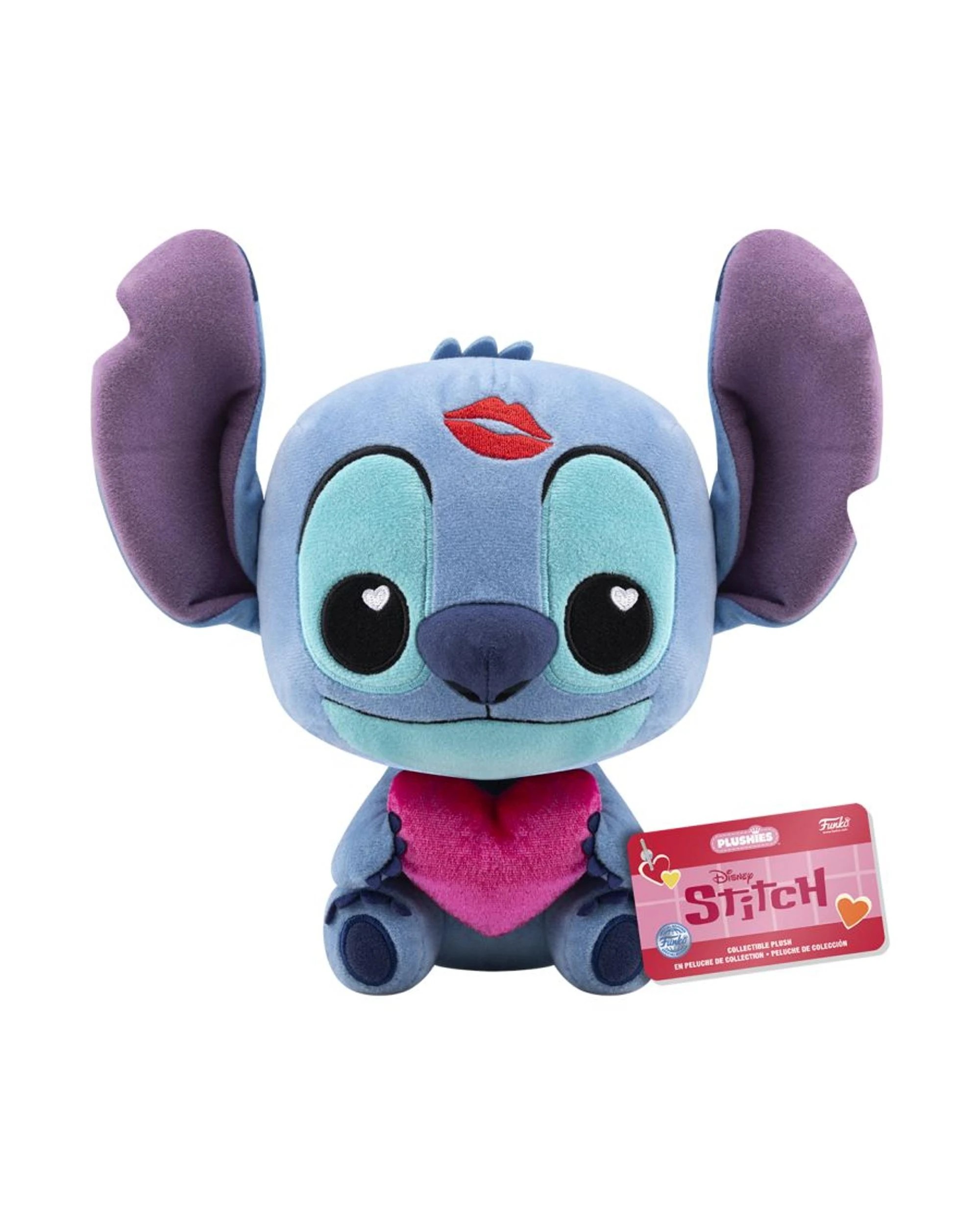 1 Disney Lilo and Stitch Stitch Heart Funko POP! Plushies 7 inch Plush, 1 of 2