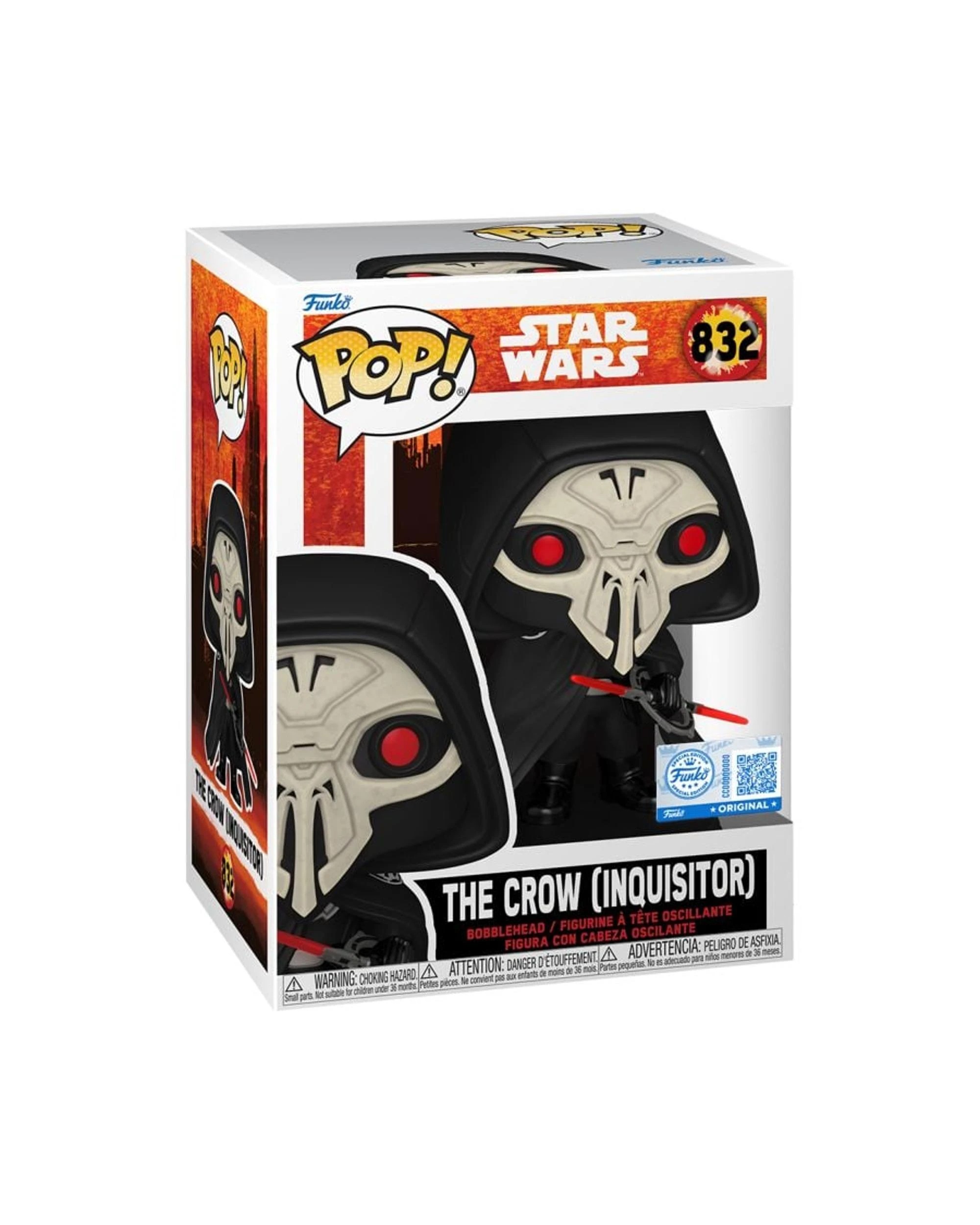 3 Star Wars: Maul - Shadow Lord The Crow - Inquisitor -  Funko POP! Vinyl, 3 of 3