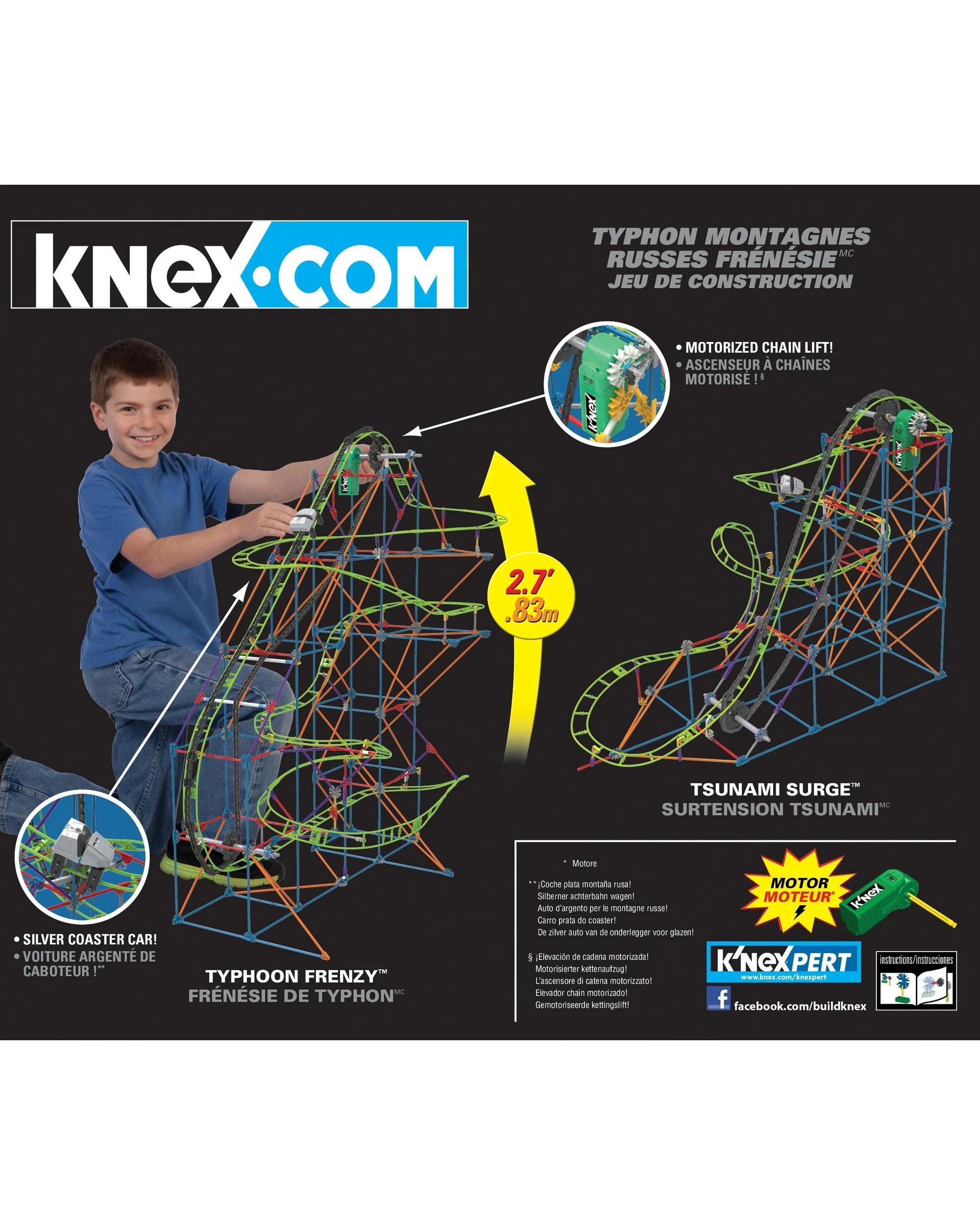 2 K'nex Typhoon Frenzy Roller Coaster Building Set, 2 of 4