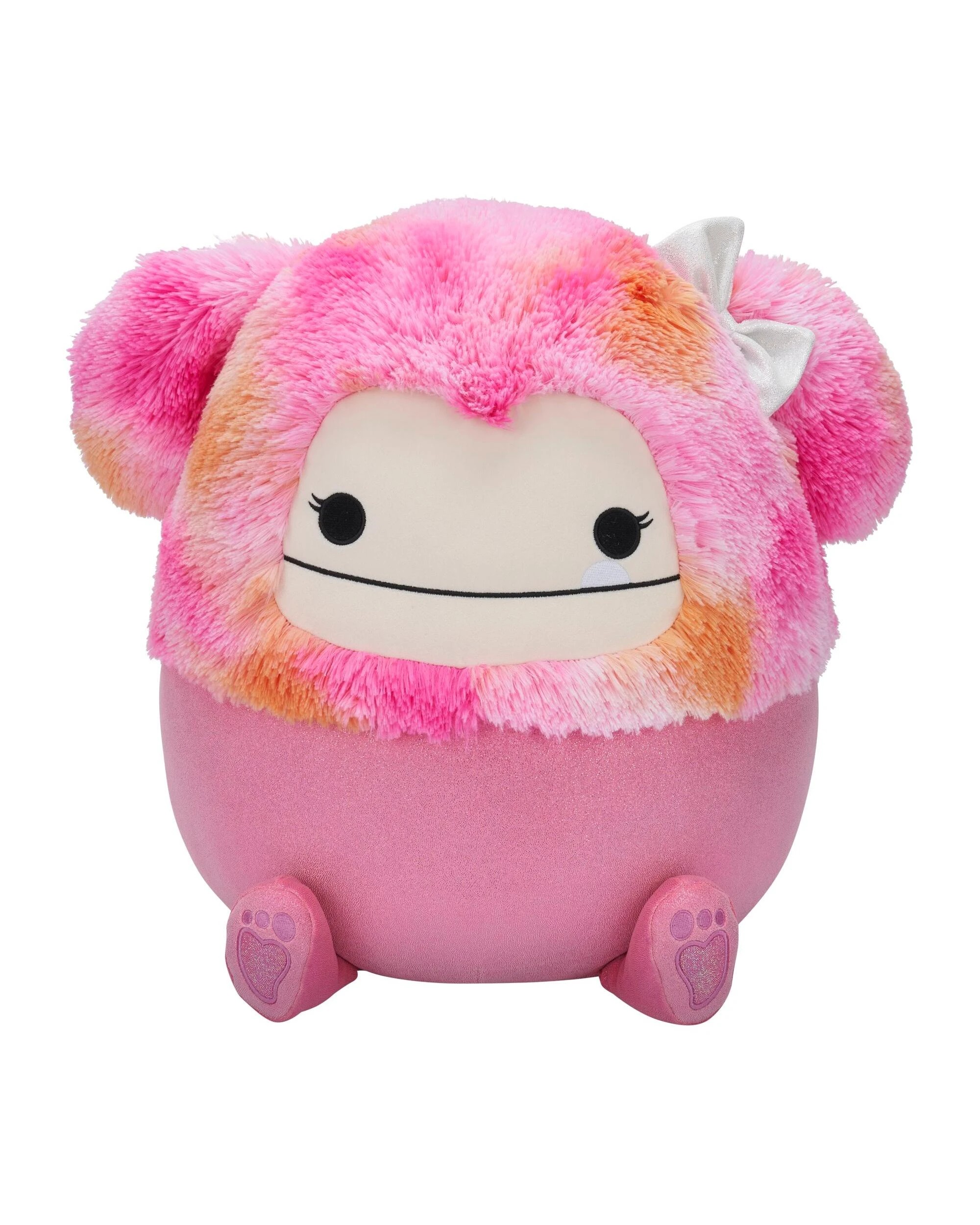 3 Squishmallows Caparinne the Hot Pink Bigfoot 16 inch Plush, 3 of 5