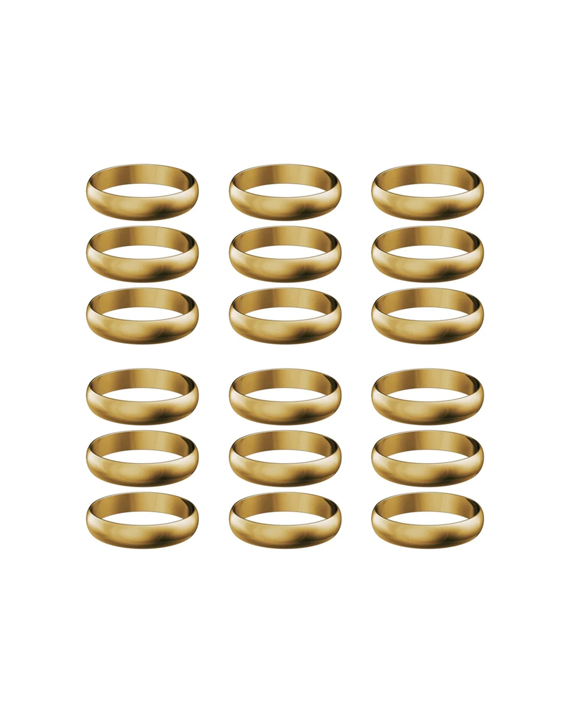 1 Harrows Supergrip Spare Shaft Rings 6 Pack Sports Accessories Secure Fit - Multi, 1 of 3