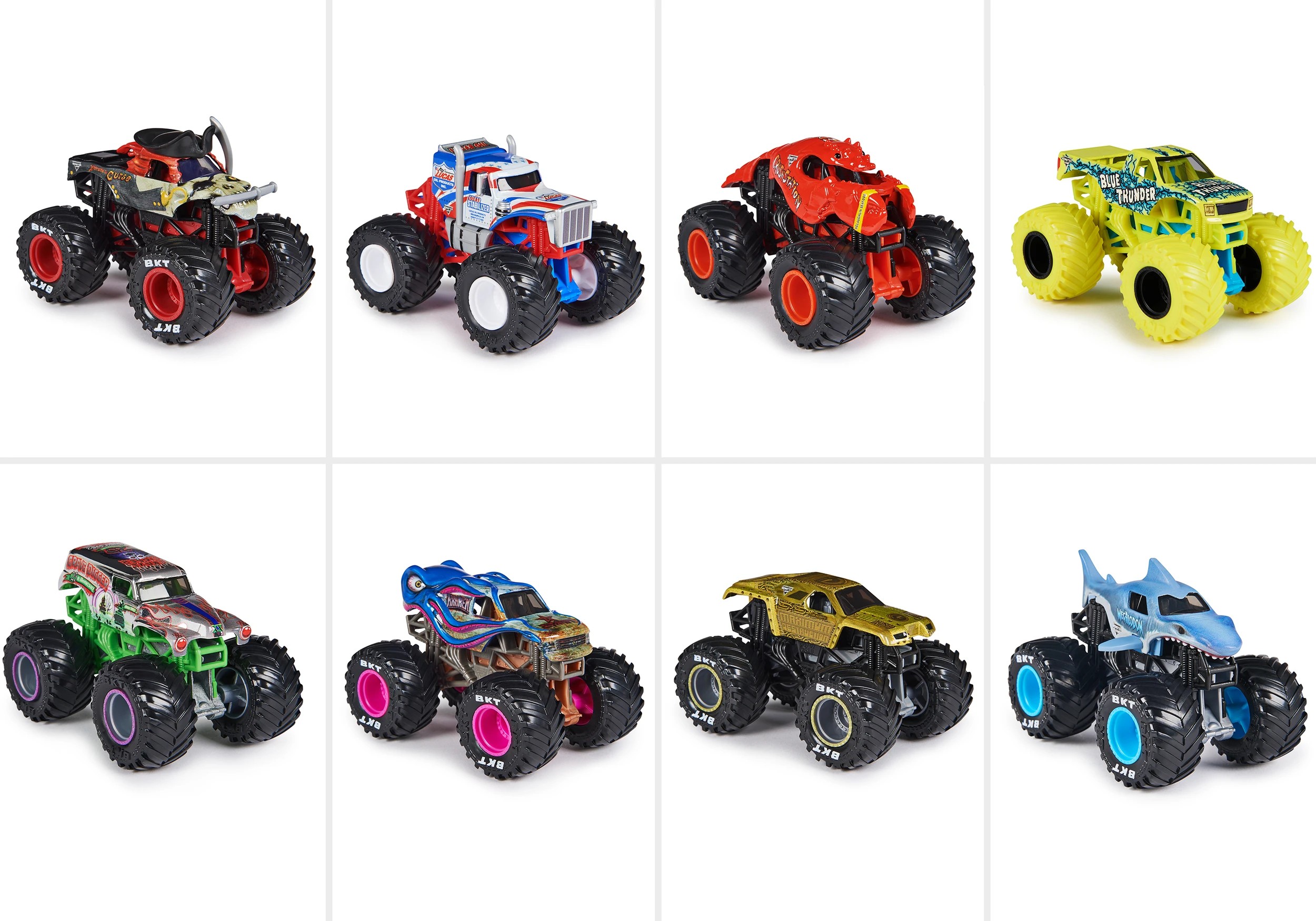 2 Monster Jam 1:64 Die Cast Truck - Assorted, 2 of 8