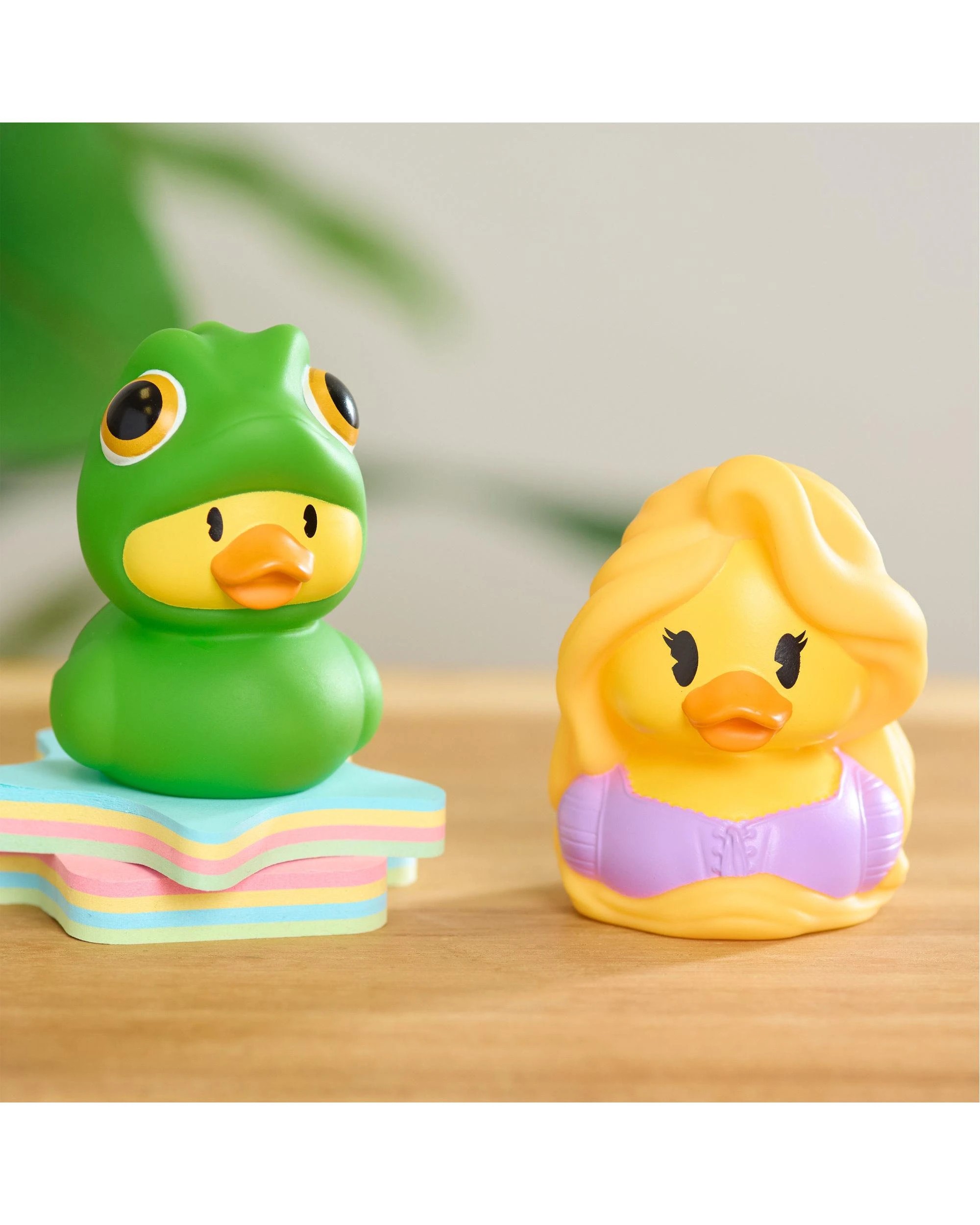 4 Disney Duckalooz Tangled Pascal Rubber Duck, 4 of 4