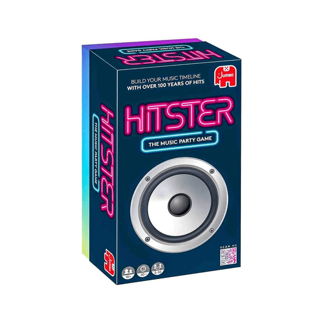 1 Jumbo Hitster The Music Party Game Card Game, 1 of 6