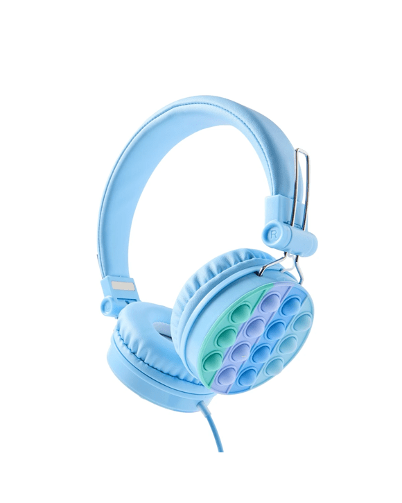 Wired Kids Pop-it Headphones - Blue