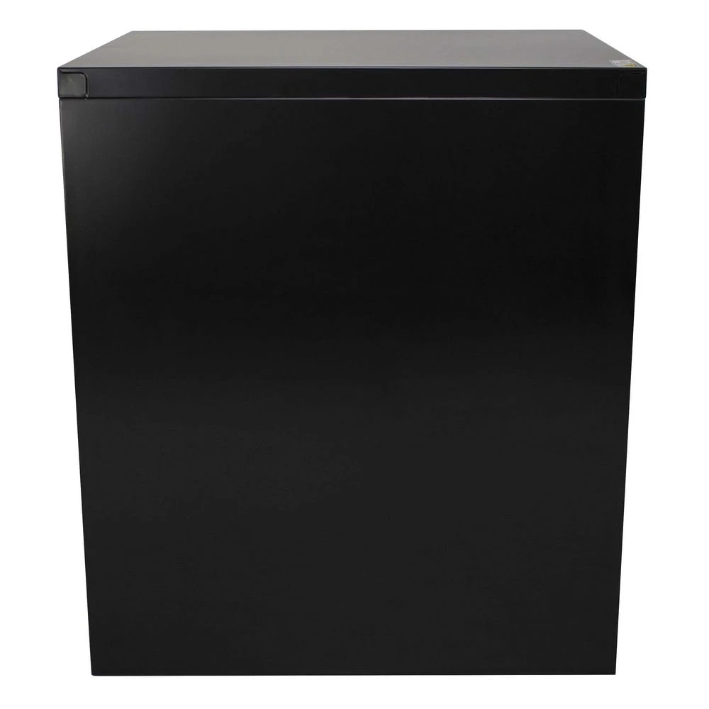 3 Steelco 2 Drawer Vertical Filing Cabinet Satin Black Cabinets Filing Drawer Cabinets, 3 of 5