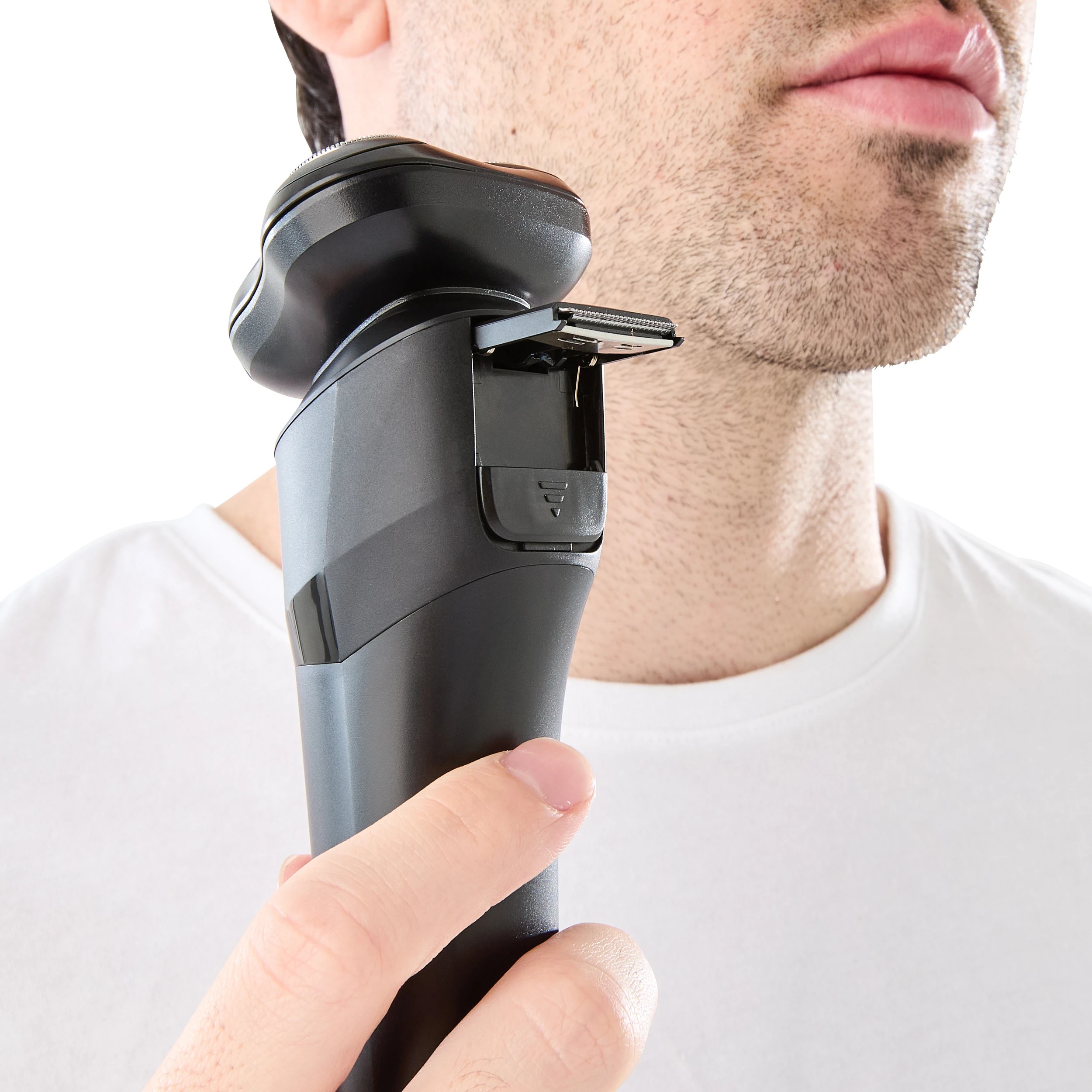 3 Digital Rotary Shaver - Black, 3 of 7