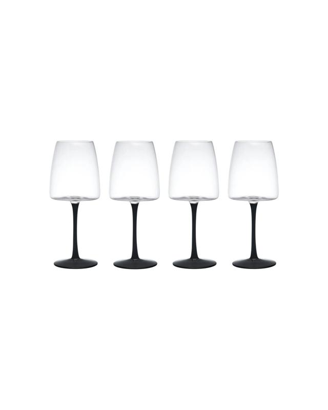 Mikasa 4pc Palermo Crystal Wine Glass Set 450ml - C
