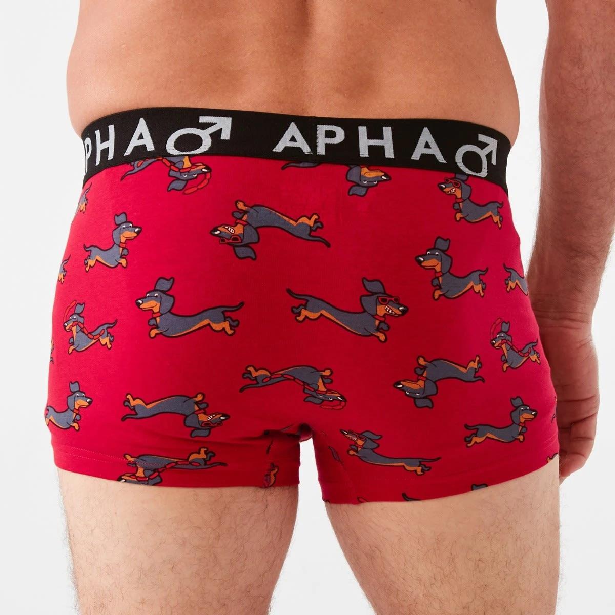 6 3 Pack Fly Front Print Trunks Fast Dogs, 6 of 8