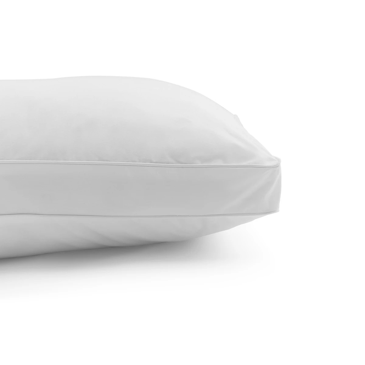 5 Feels Like Down Gusseted Pillow - Medium Profile, White, 5 of 6