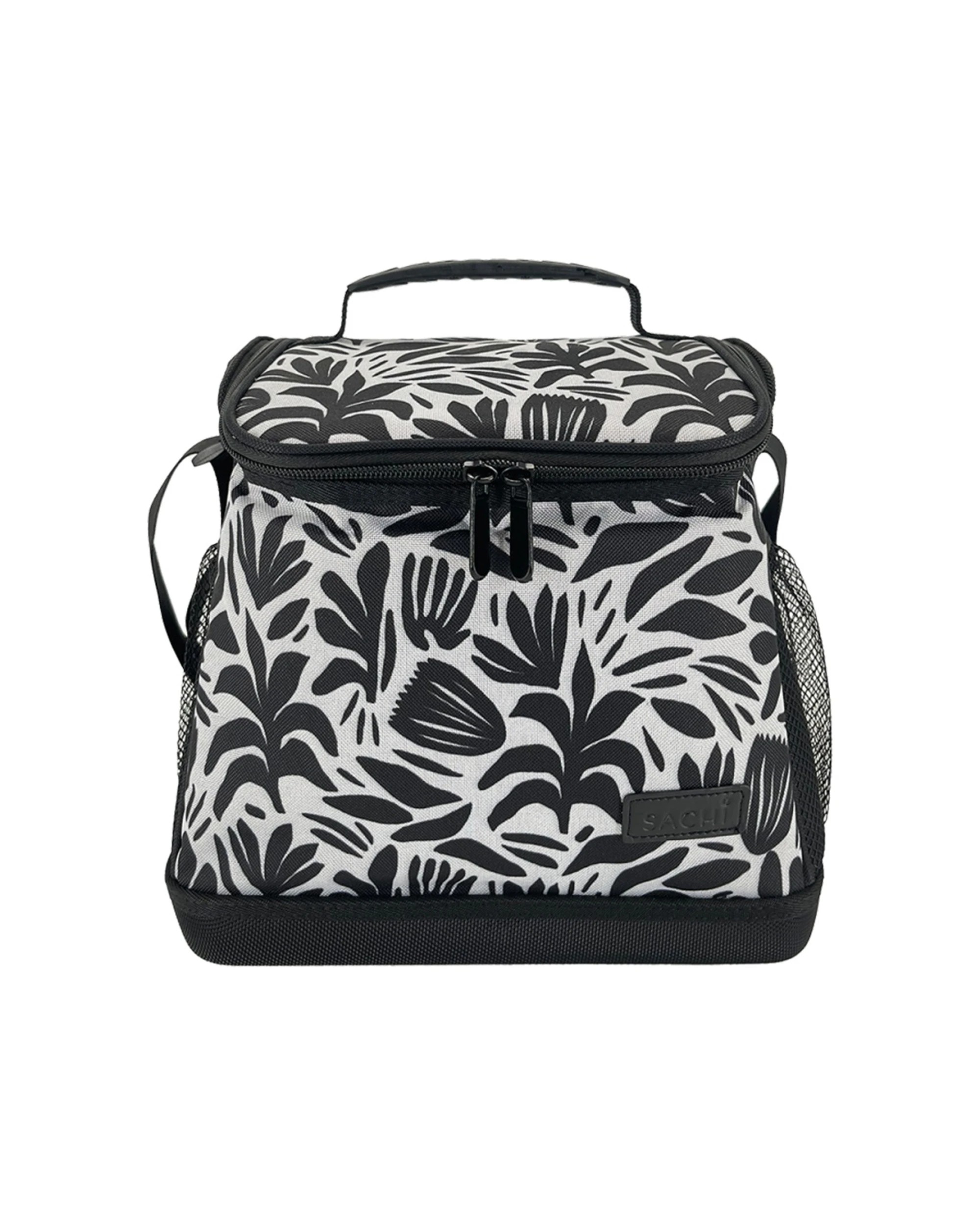 2 Sachi Weekender Insulated Cooler Bag 12L Monochrome Blooms - Pattern, 2 of 4