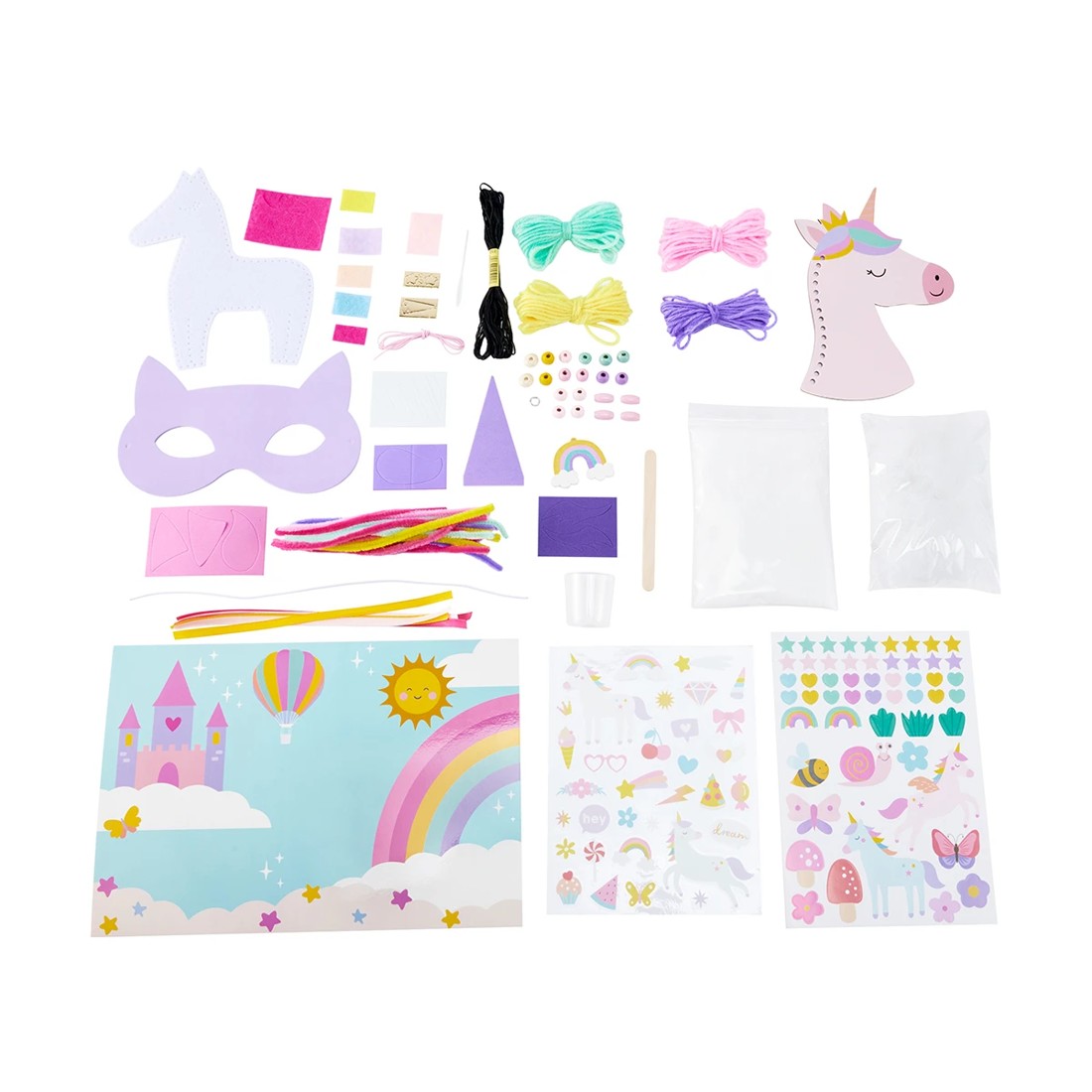 3 75 Piece Magical Unicorn Craft Box, 3 of 10