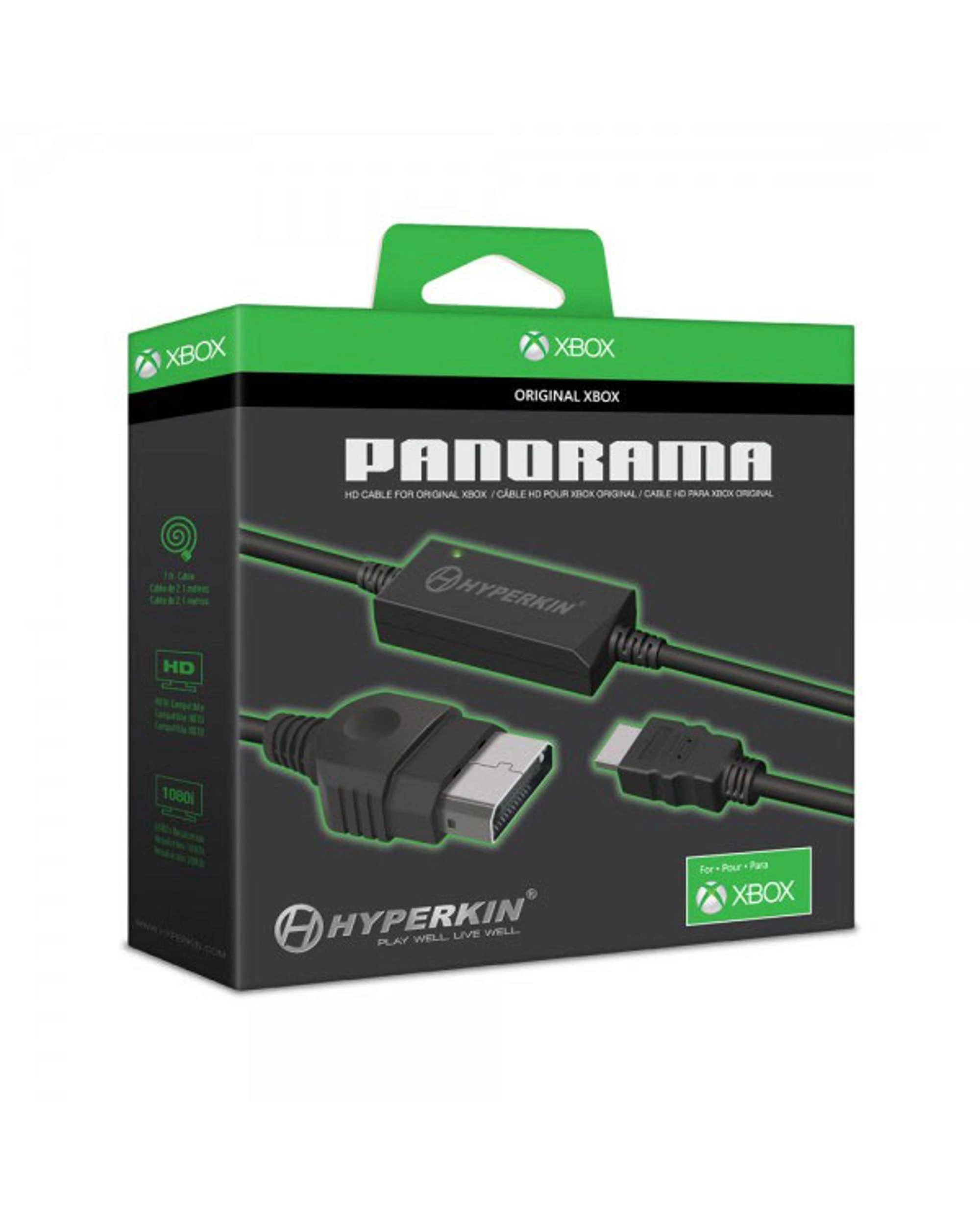 3 Hyperkin Panorama HD Cable for Original Xbox - Black, 3 of 3