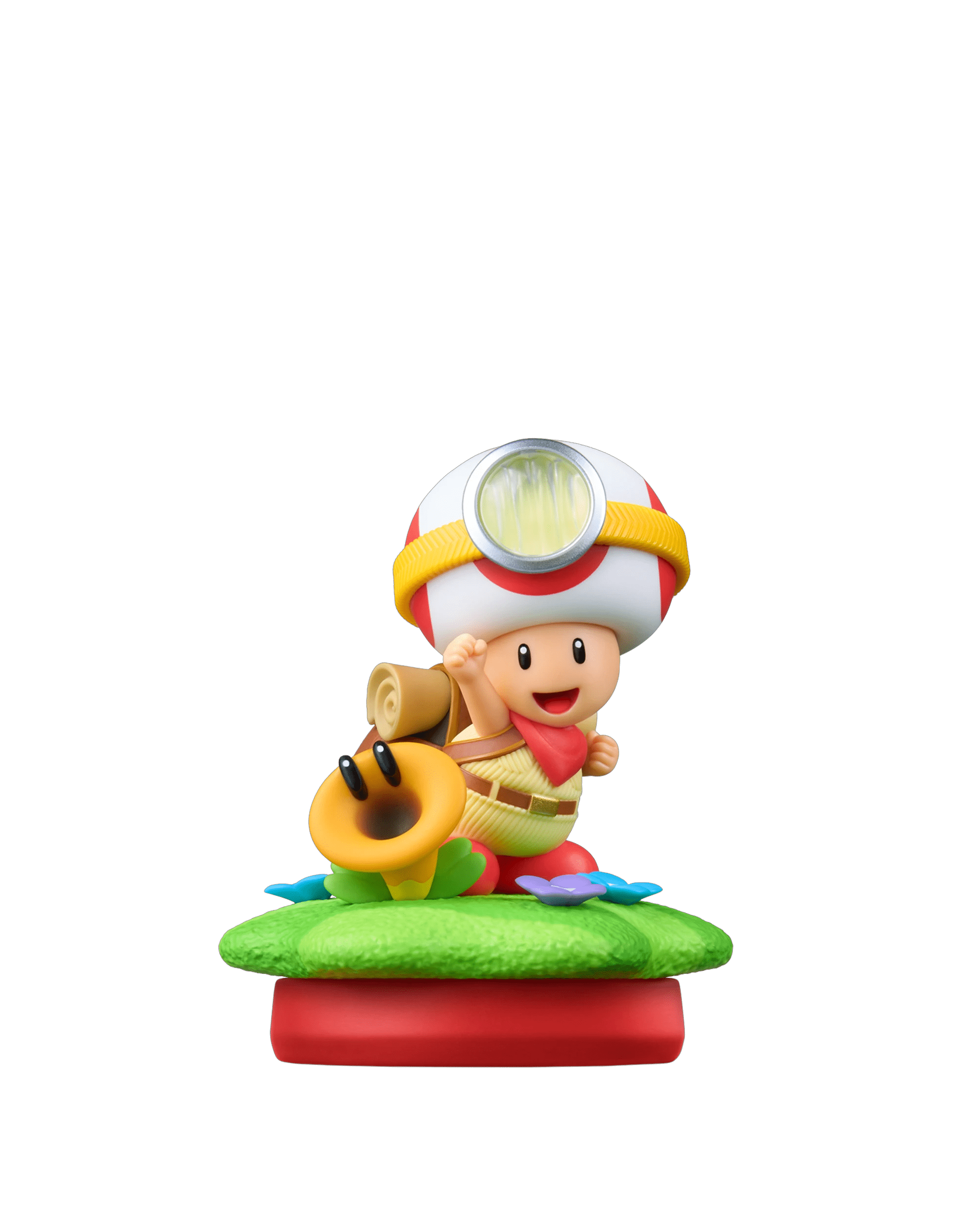 1 B. toys Super Mario Bros. Wonder Collection Captain Toad & Talking Flower Amiibo - Multi, 1 of 2