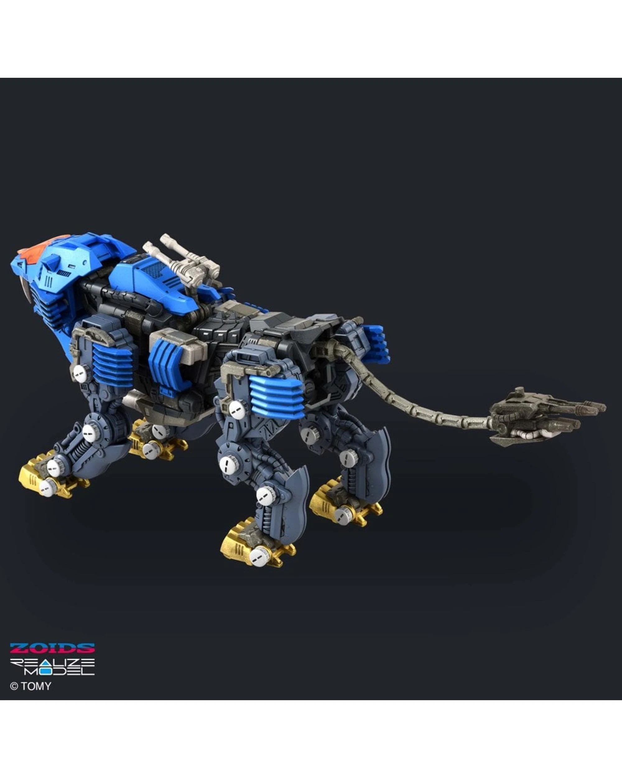 9 Takara Tomy Zoids Realize Model RMZ-013 Shield Liger Bang Special Lion Type 1/100 Scale Model Kit, 9 of 10