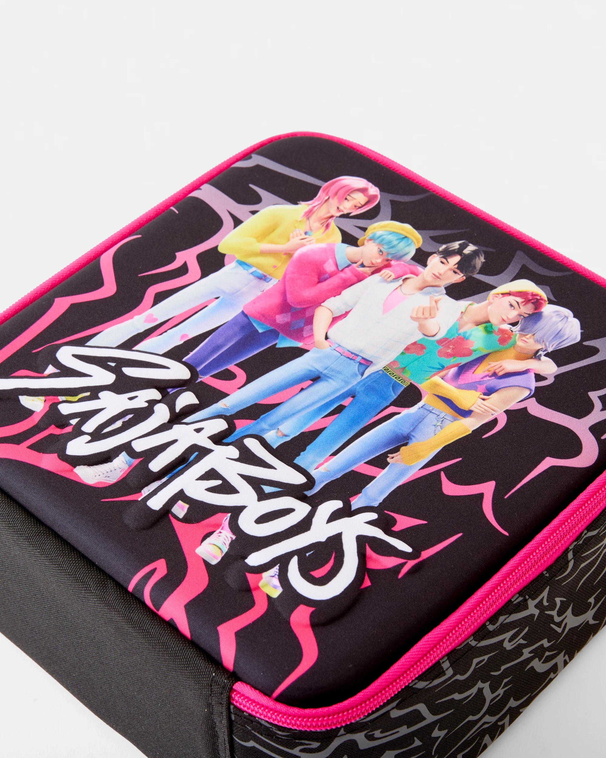 4 KPop Demon Hunters: Saja Boys 3D Lunch Bag, 4 of 6