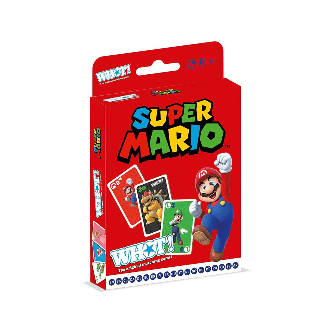 1 Winning Moves Super Mario WHOT! Card Game, 1 of 2