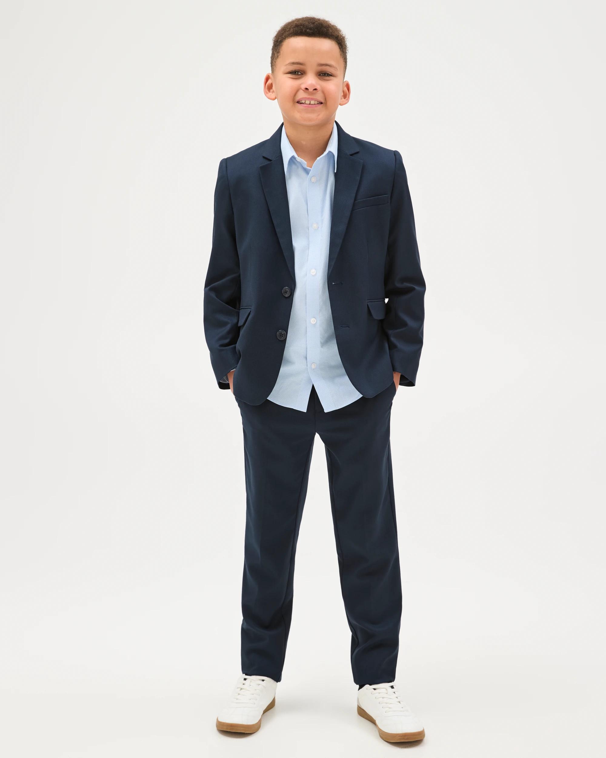 1 Target Kids Boys Suiting Jacket BLUE, 1 of 7