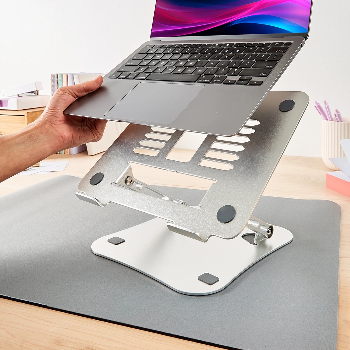 1 Aluminum Laptop Stand, 1 of 10