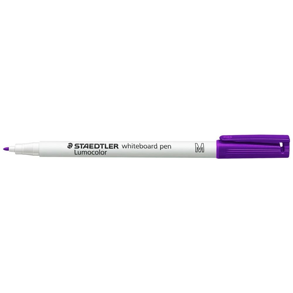 1 Staedtler Lumocolor Compact Whiteboard Bullet Pen Purple, 1 of 5