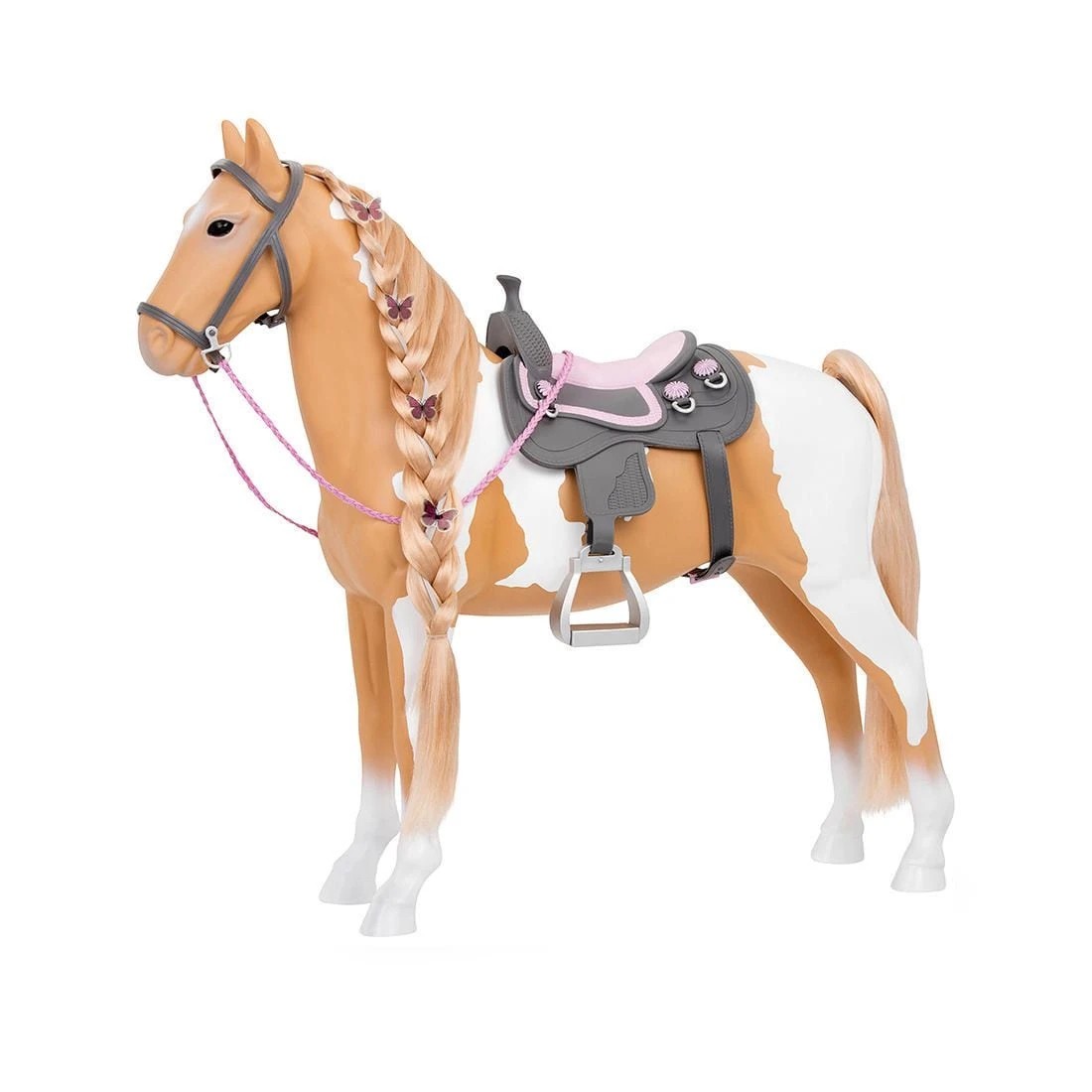 8 Our Generation From Hair to There Palomino Paint Hair Play Horse, 8 of 10