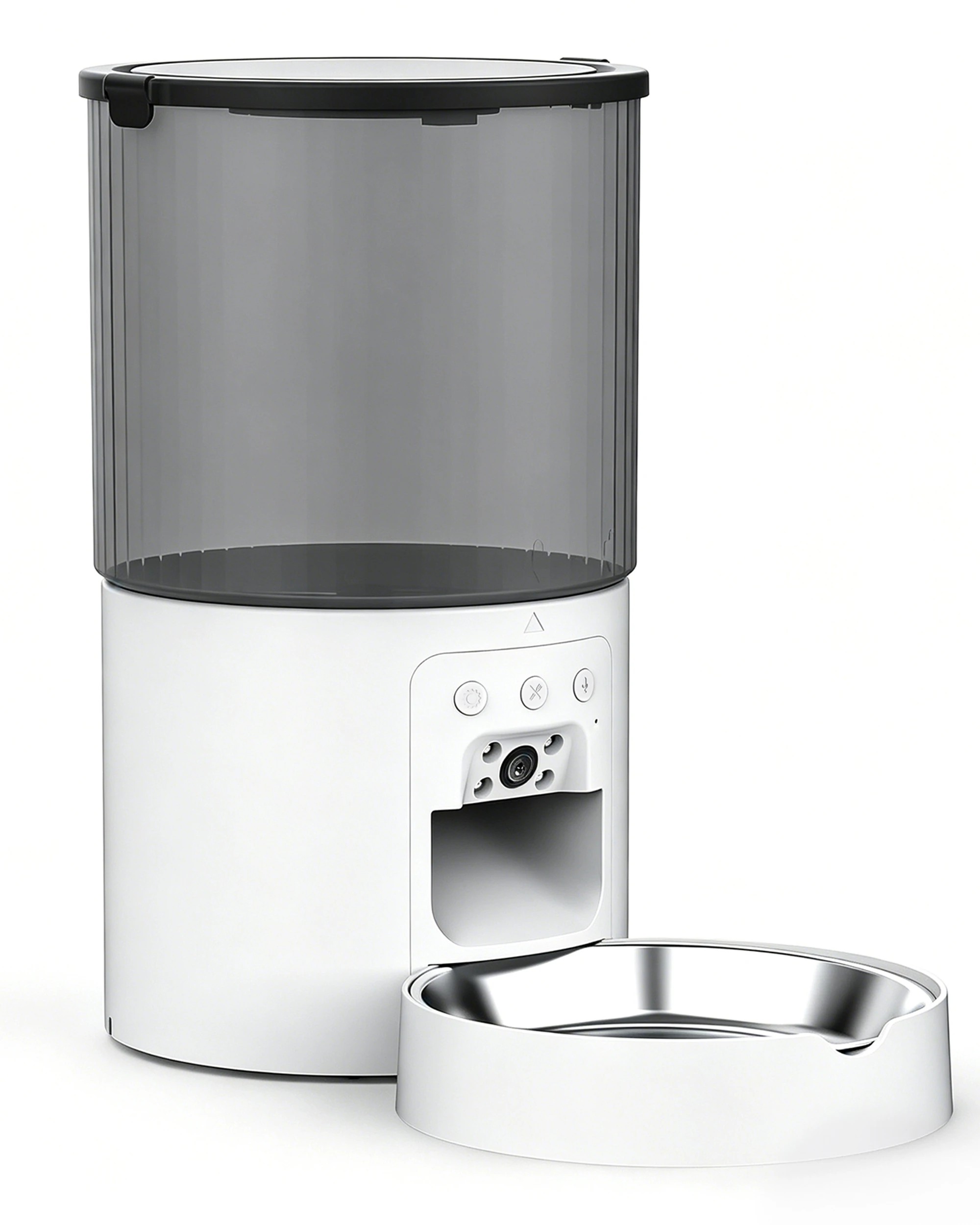 3 Advwin 4L Automatic Pet Feeder 2.4G & 5G WIFI HD Camera Smart Cat Feeder, 3 of 8