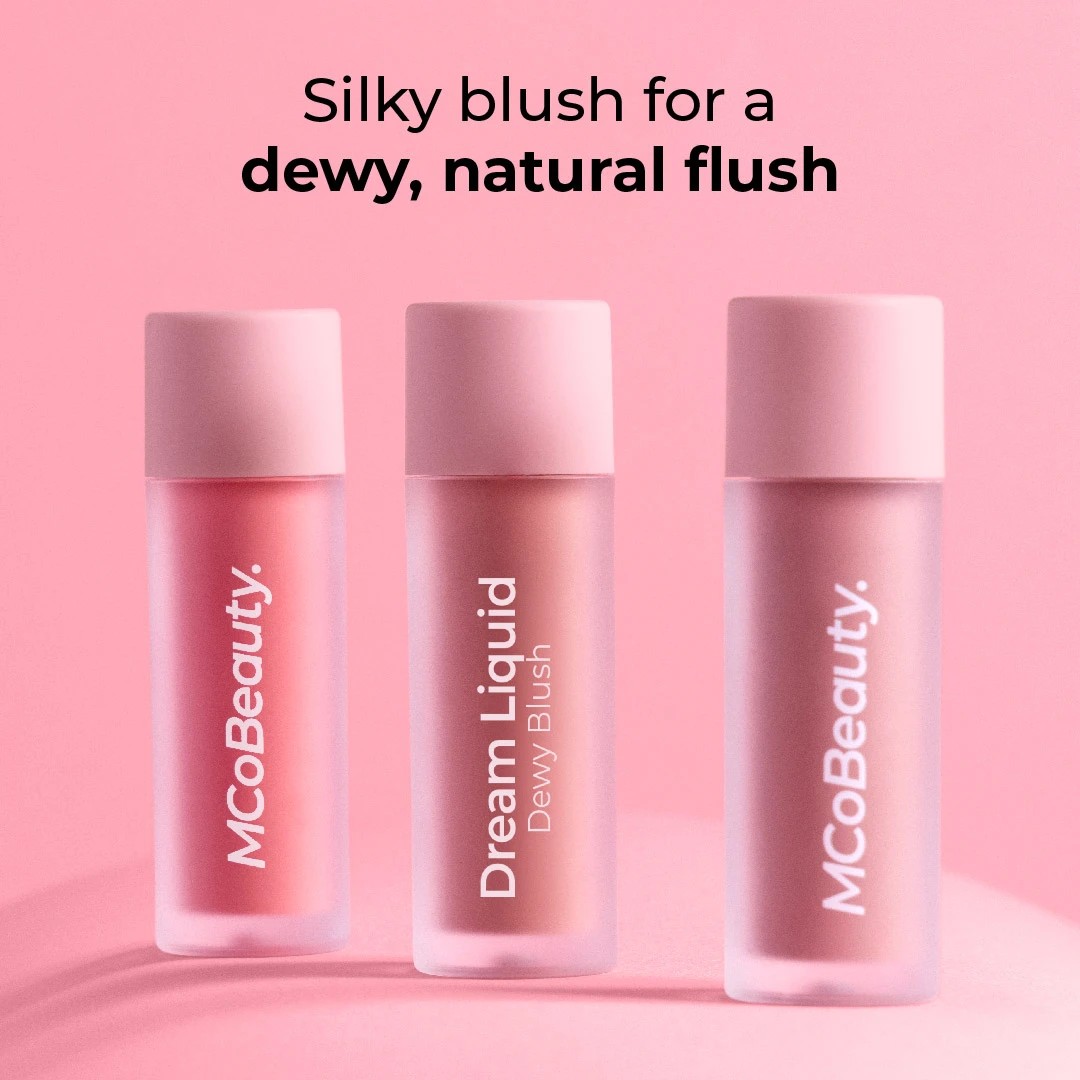 6 MCoBeauty Dream Liquid Dewy Blush - Soft Peach, 6 of 9