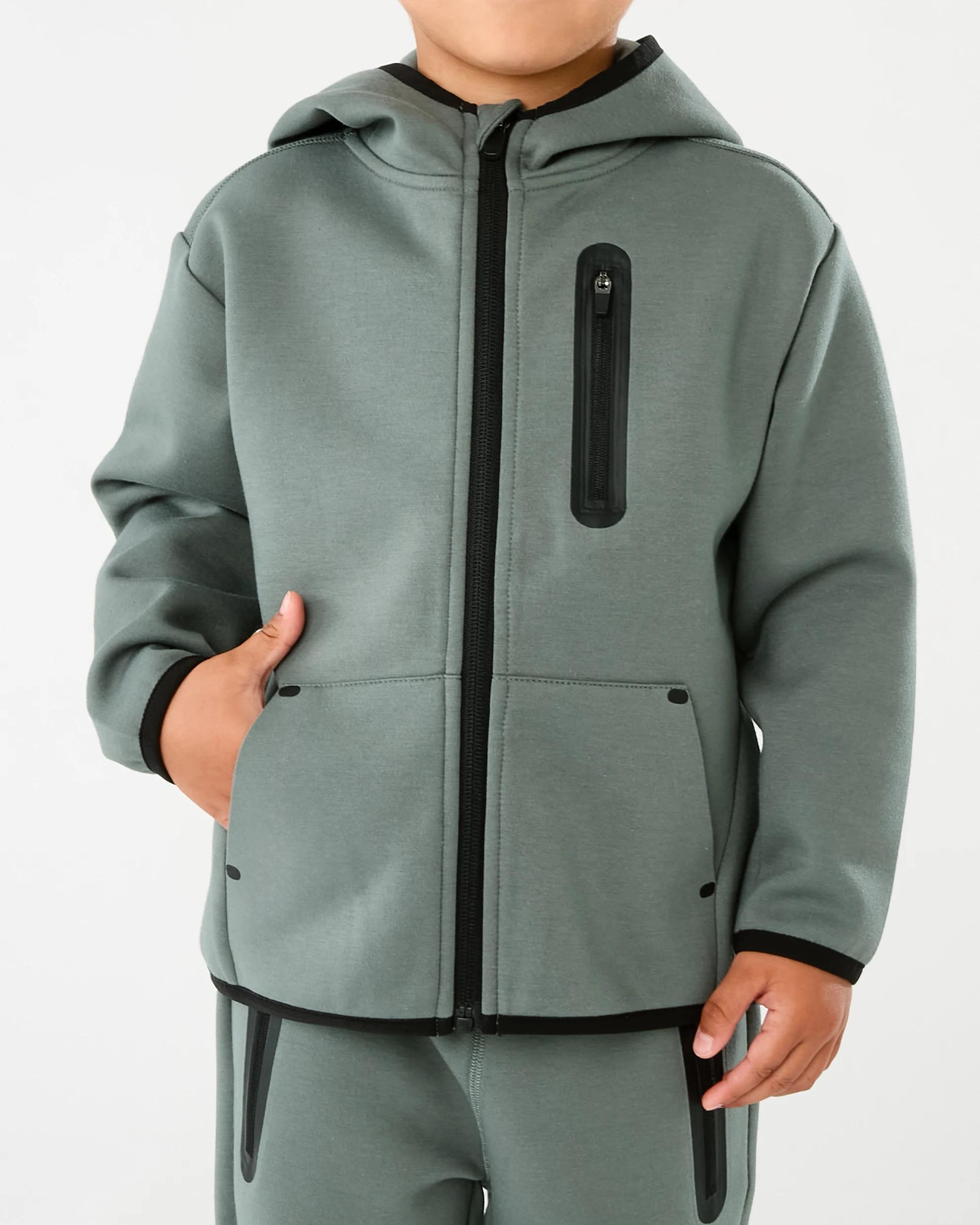 7 Active Kids Hoodie Seaglass, 7 of 8