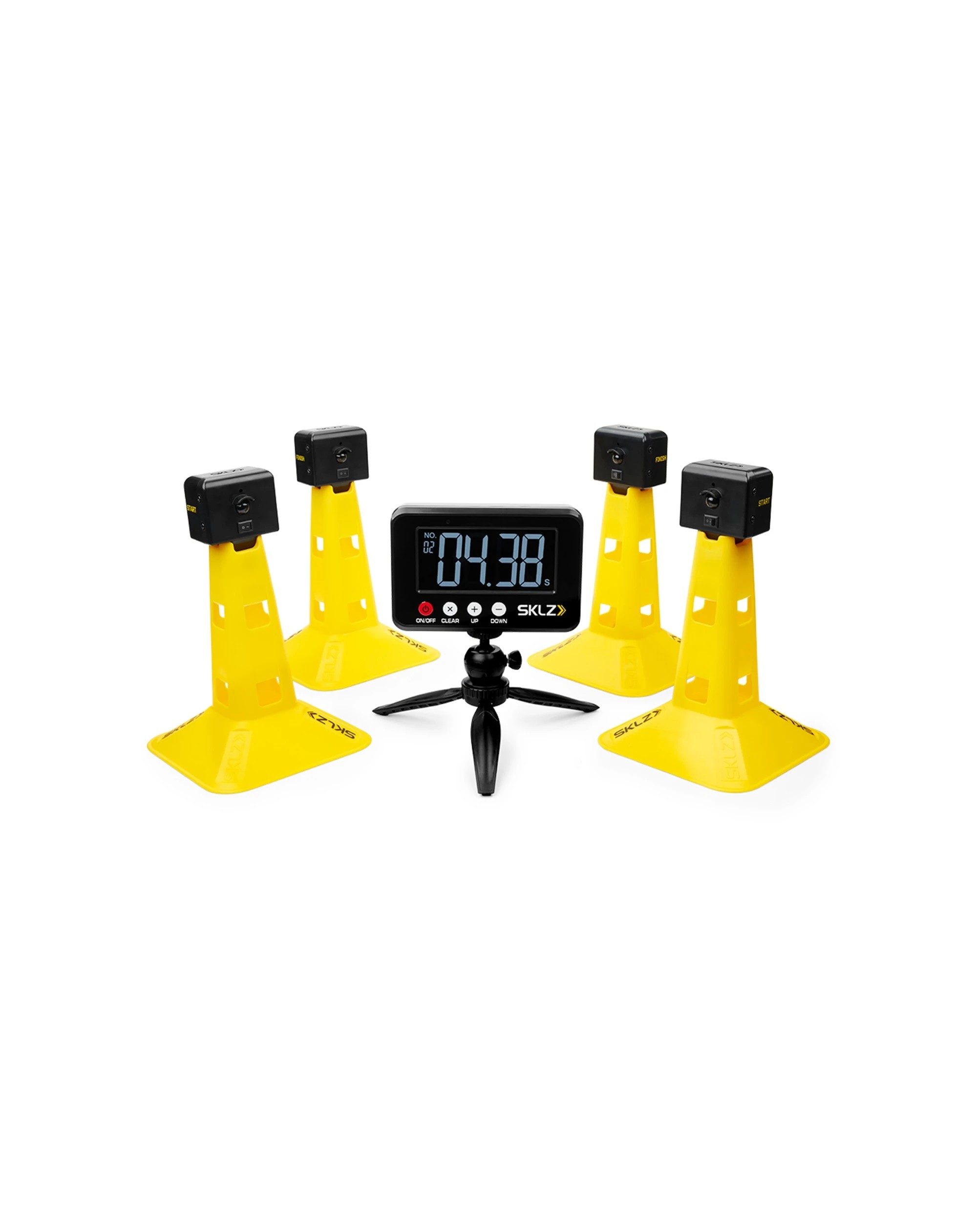 6 SKLZ 50 Yard Run Speed Gate Outdoor Training Timer With 4 Sensors And Cones, 6 of 9