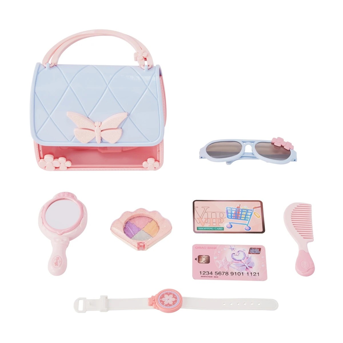 1 8 Piece Handbag Playset, 1 of 11
