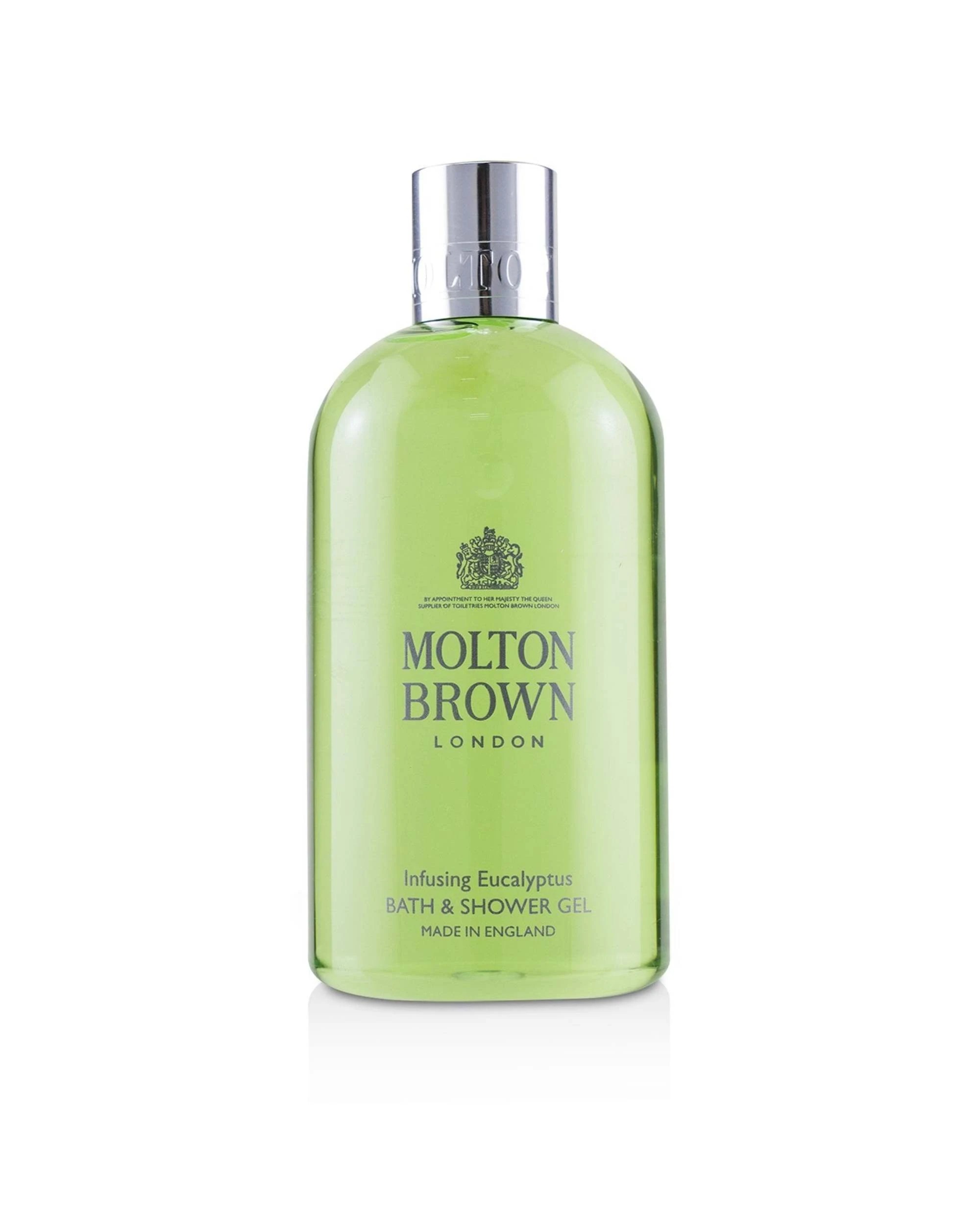 1 Molton Brown Infusing Eucalyptus Bath & Shower Gel  300ml/10oz, 1 of 3
