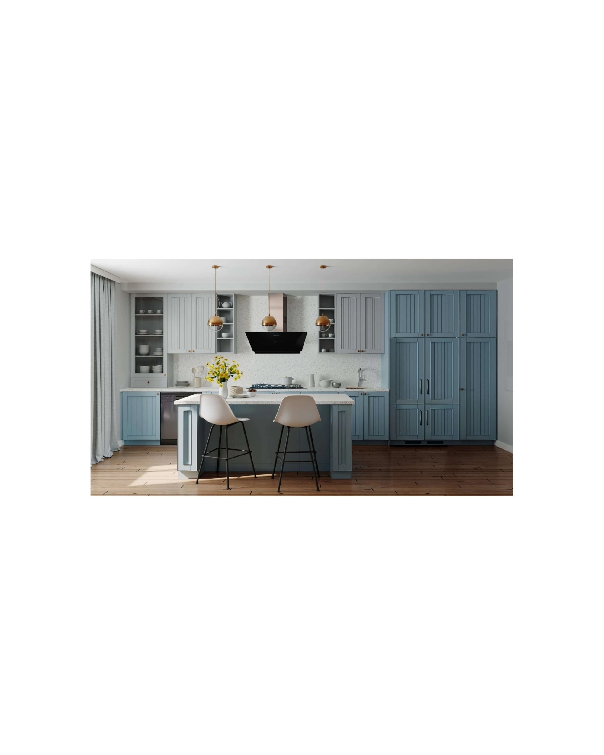 6 Kleenmaid Integrated Refrigerator Bottom Mount Freezer Built-In Fridge Cabinet, 6 of 7