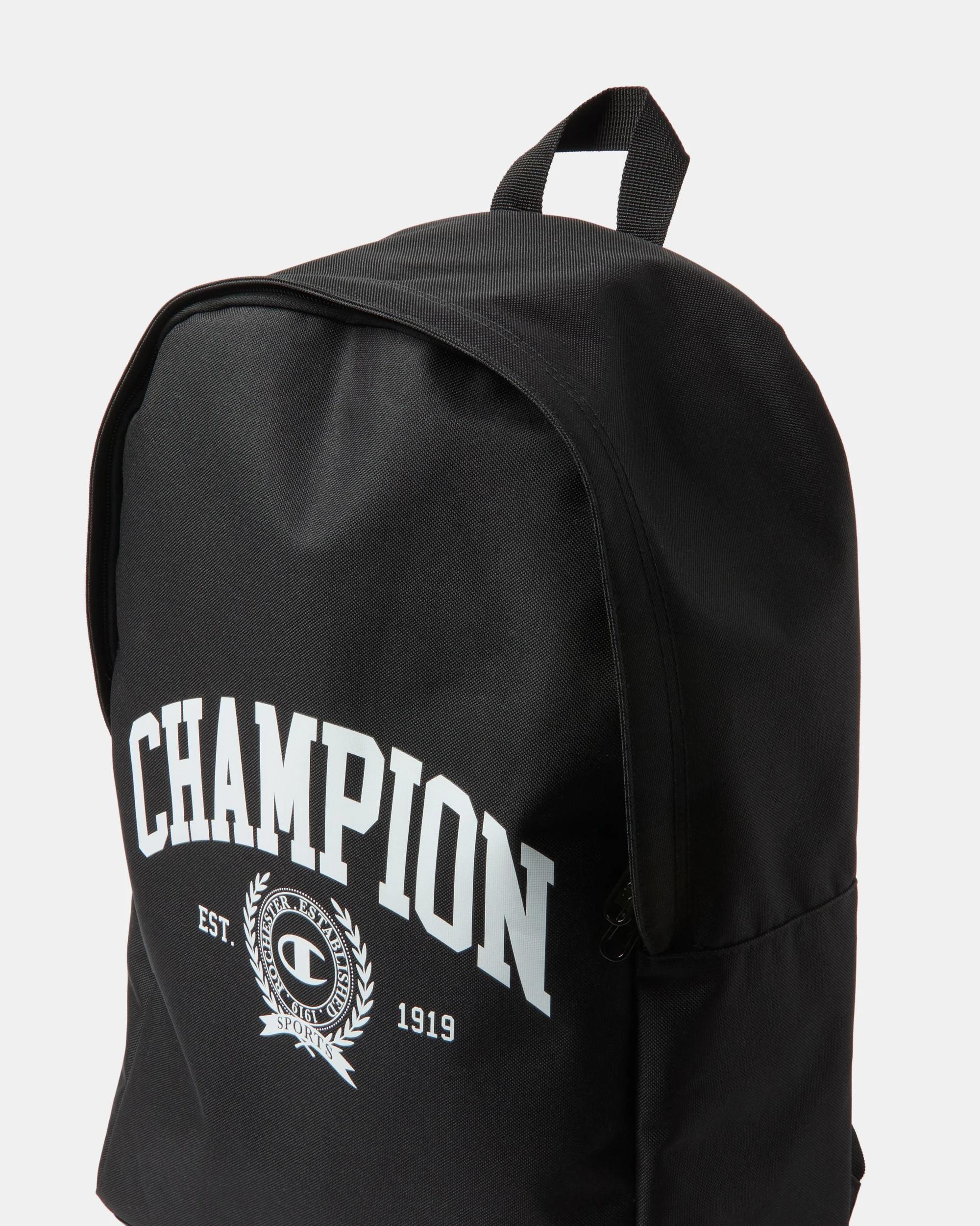 4 24L Champion Varsity Large Backpack Black, 4 of 5