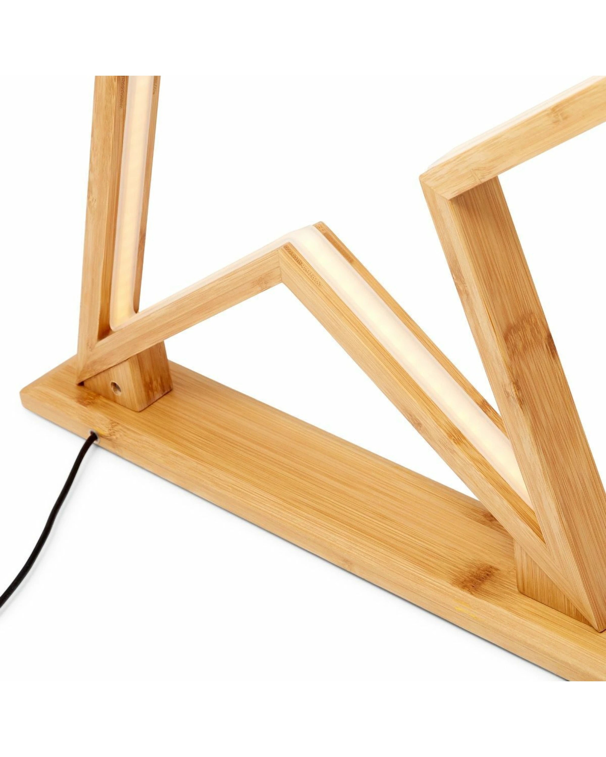 5 BR Home Bamboo Star LED Table Lamp - Modern Design, 52cm Height, 5 of 6