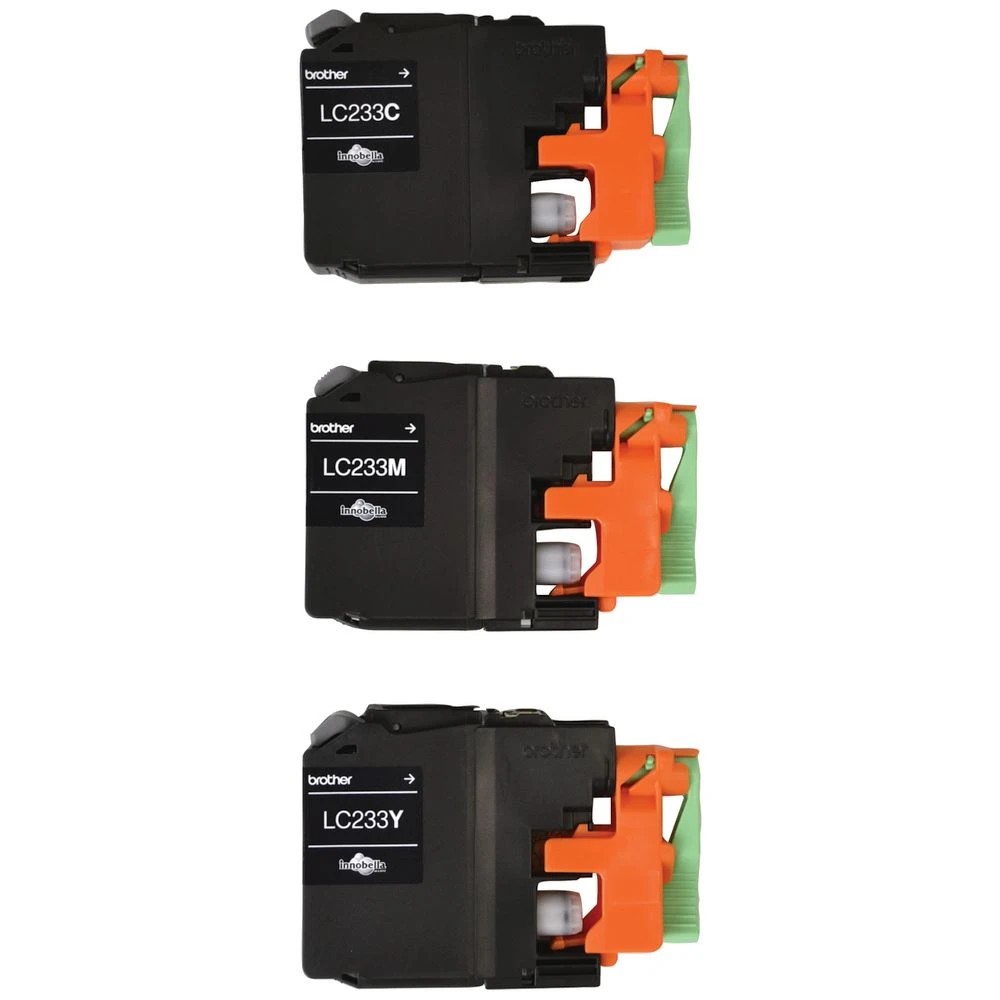 2 Brother LC 233 Ink Cartridges 3 Colour Value Pack, 2 of 2