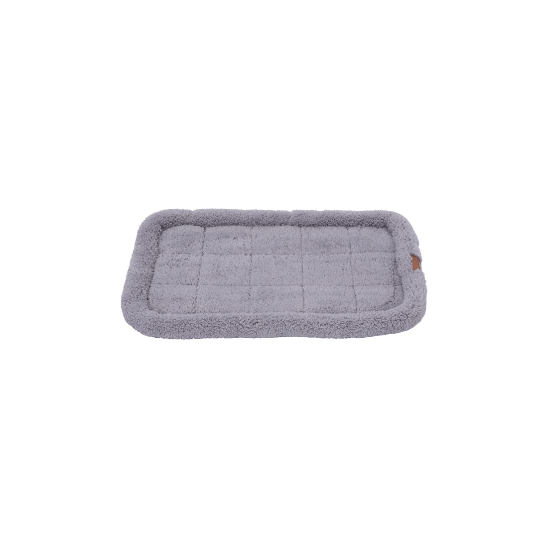 2 PAWS AND CLAWS Sherpa Crate And Carrier Mattress 2x 75x45cm Pet Crate Mat
 - grey, 2 of 5