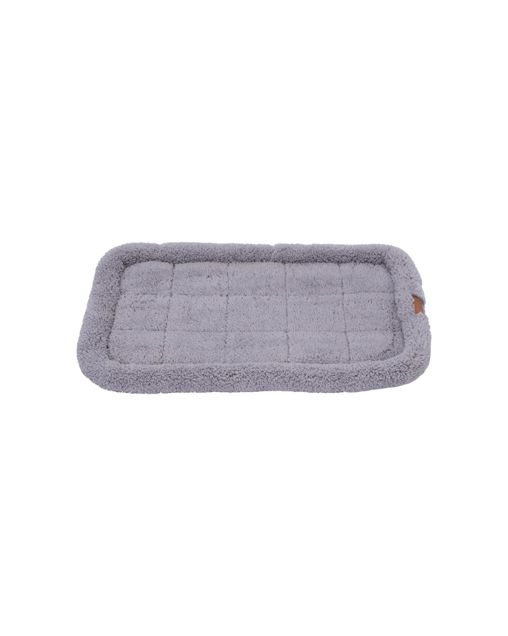 2 PAWS AND CLAWS Sherpa Crate And Carrier Mattress 2x 75x45cm Pet Crate Mat
 - grey, 2 of 5