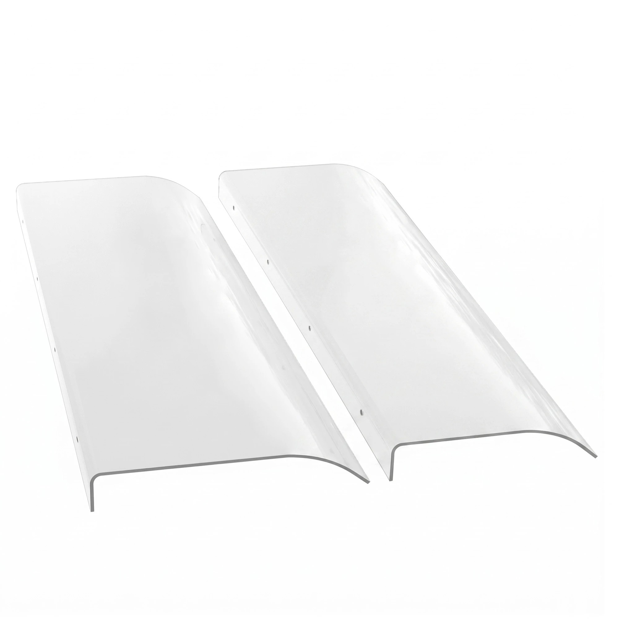 3 Instahut Window Door Awning 0.4mx2m - Clear, 3 of 9