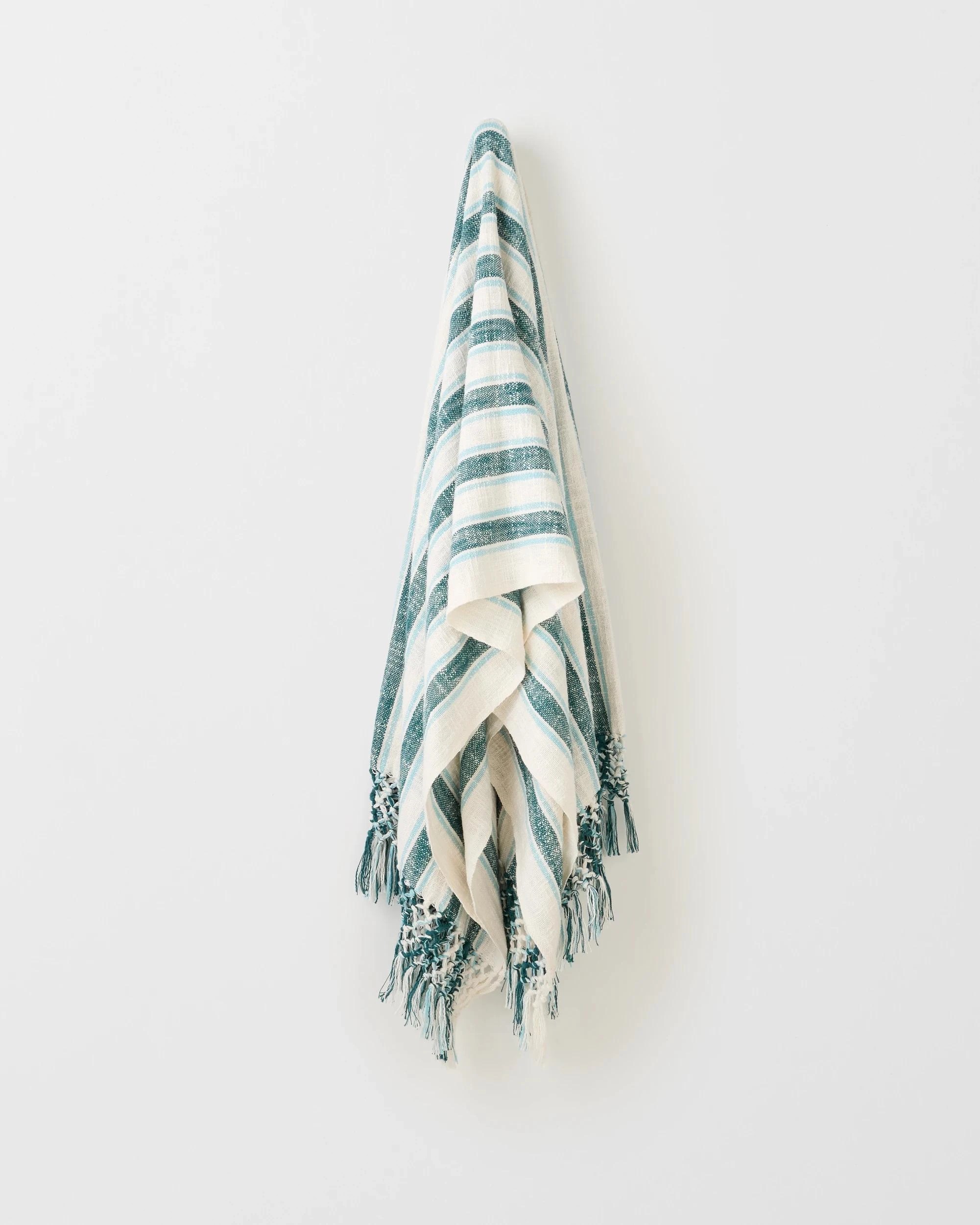 3 Target Anyston Stripe Throw - Queen Bed - Green, 3 of 3