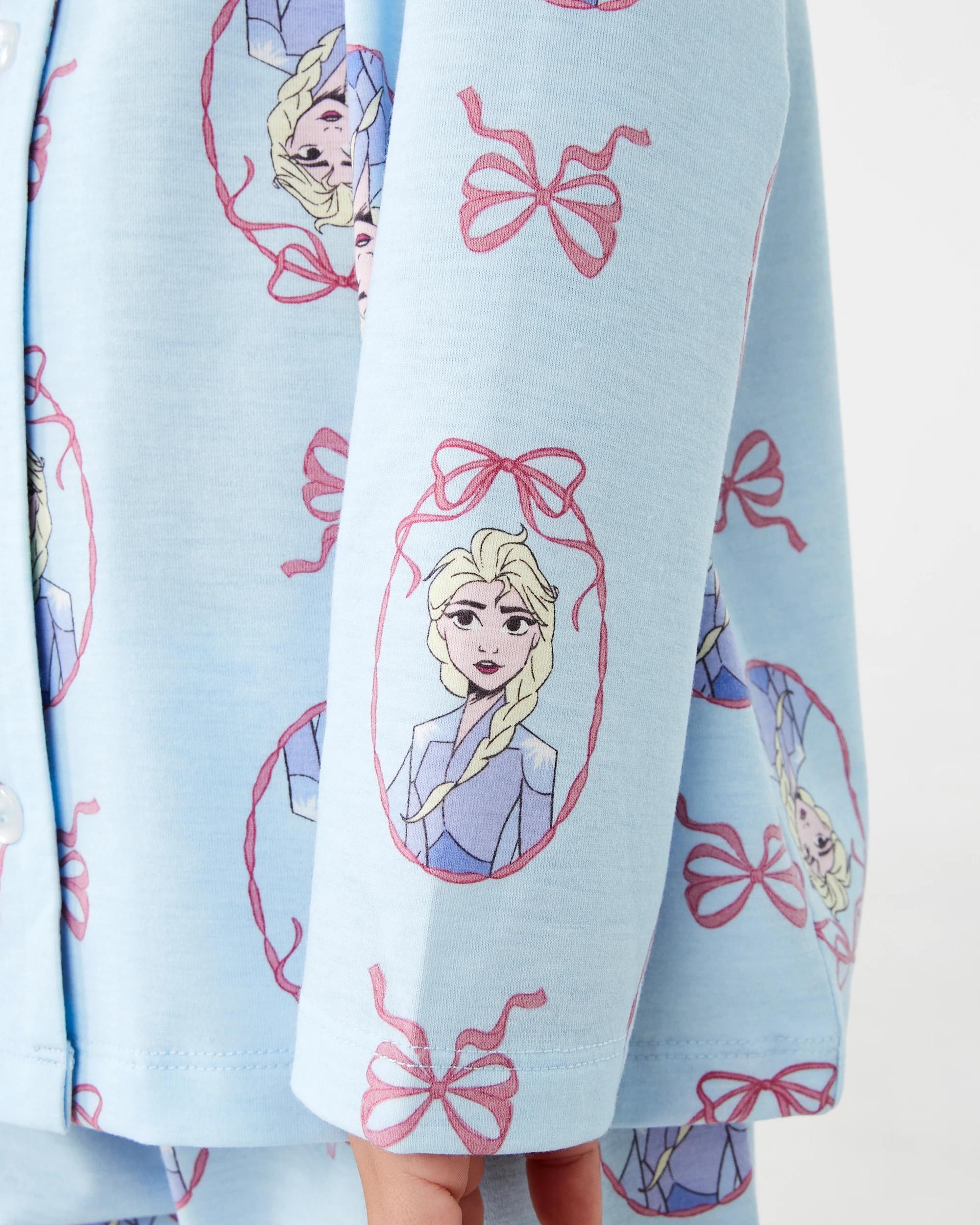 5 Frozen License Button Down Pyjama Set Frozen, 5 of 7