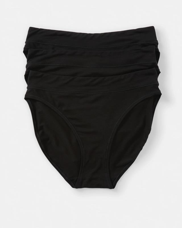 3 Pack Bamboo Blend Hi-Cut Br