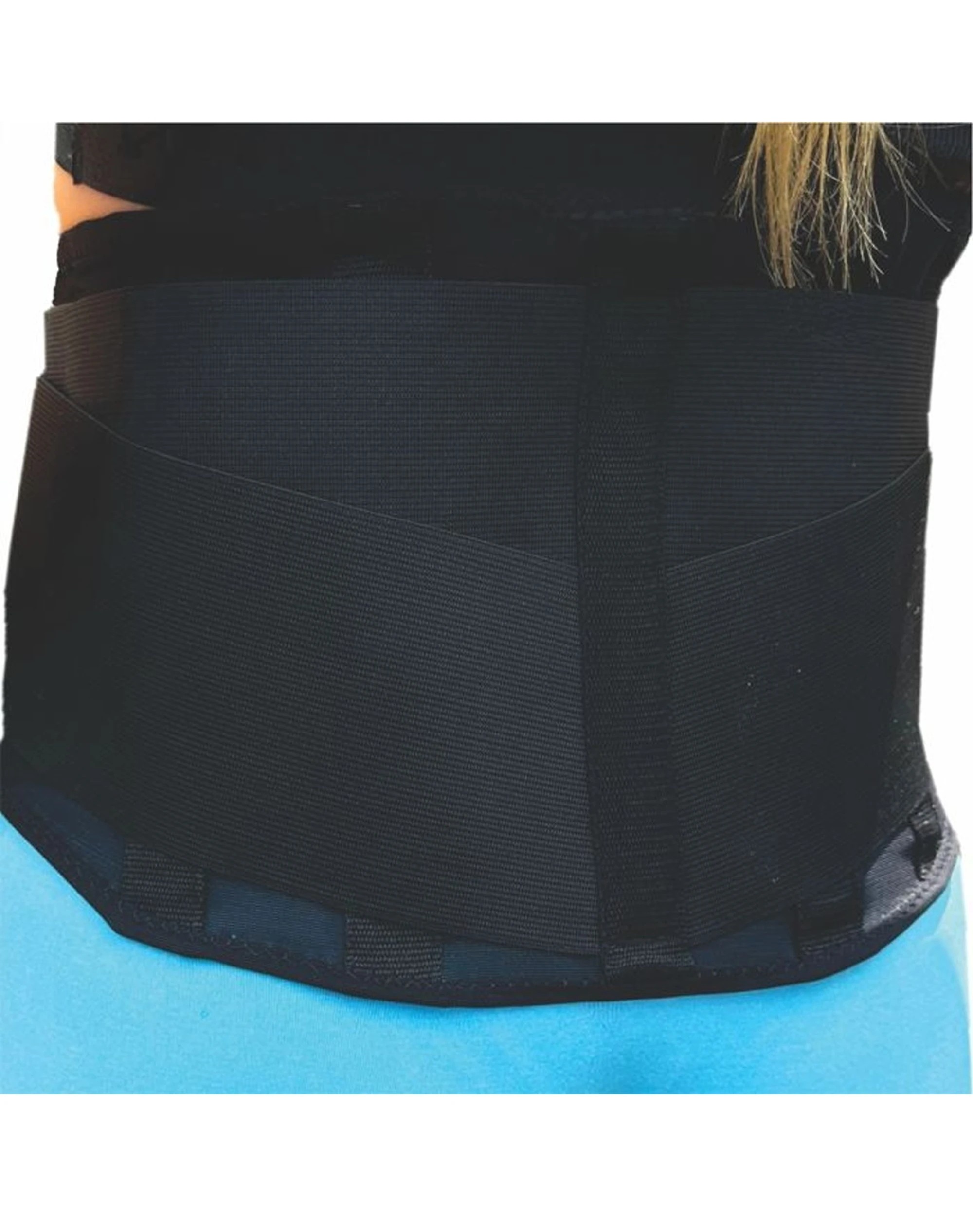 2 Bodyassist Elastic Sports Waist Trainer Adjustable Breathable - Black - Black, 2 of 2