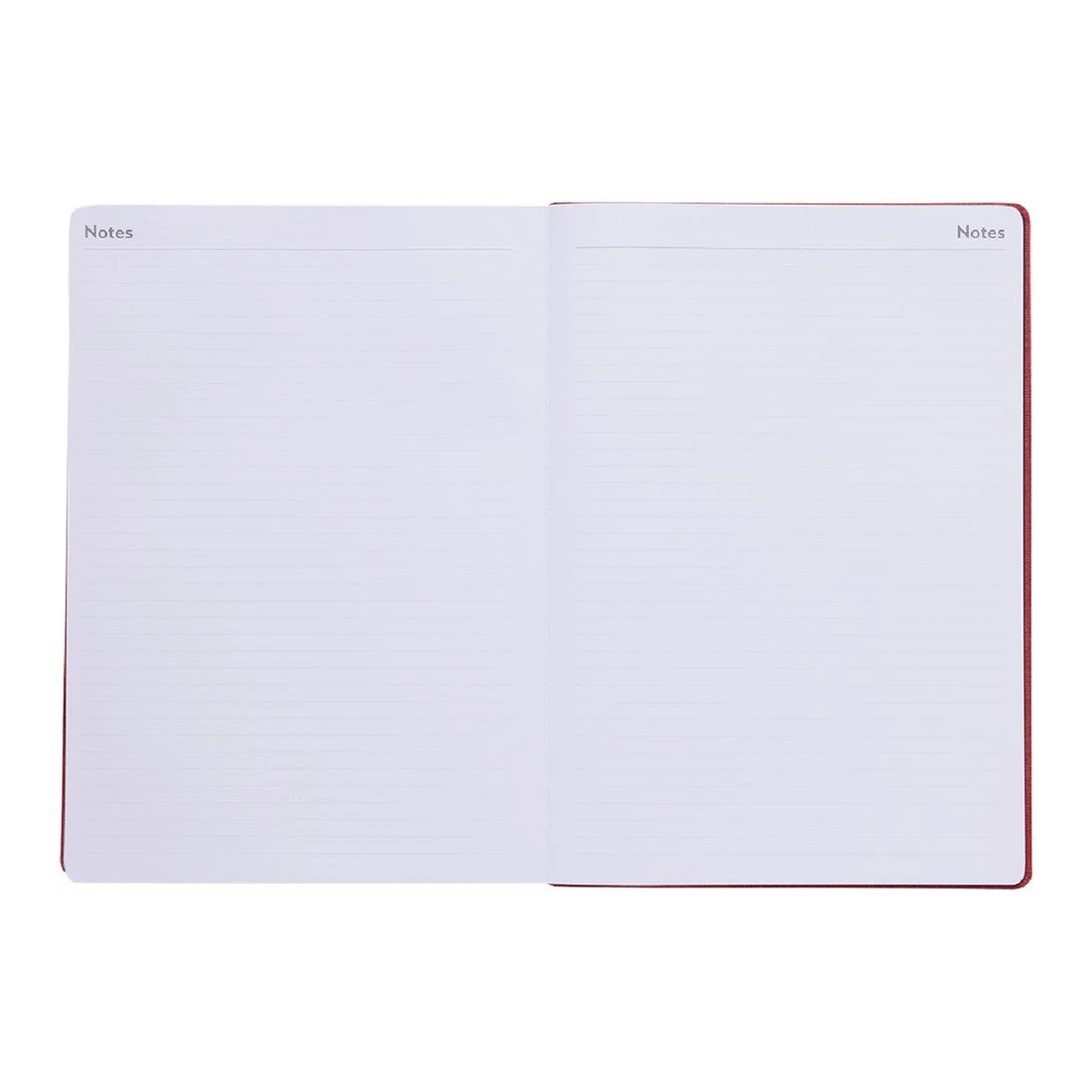 5 Otto A4 Recycled Day to Page Undated Diary Red, 5 of 6