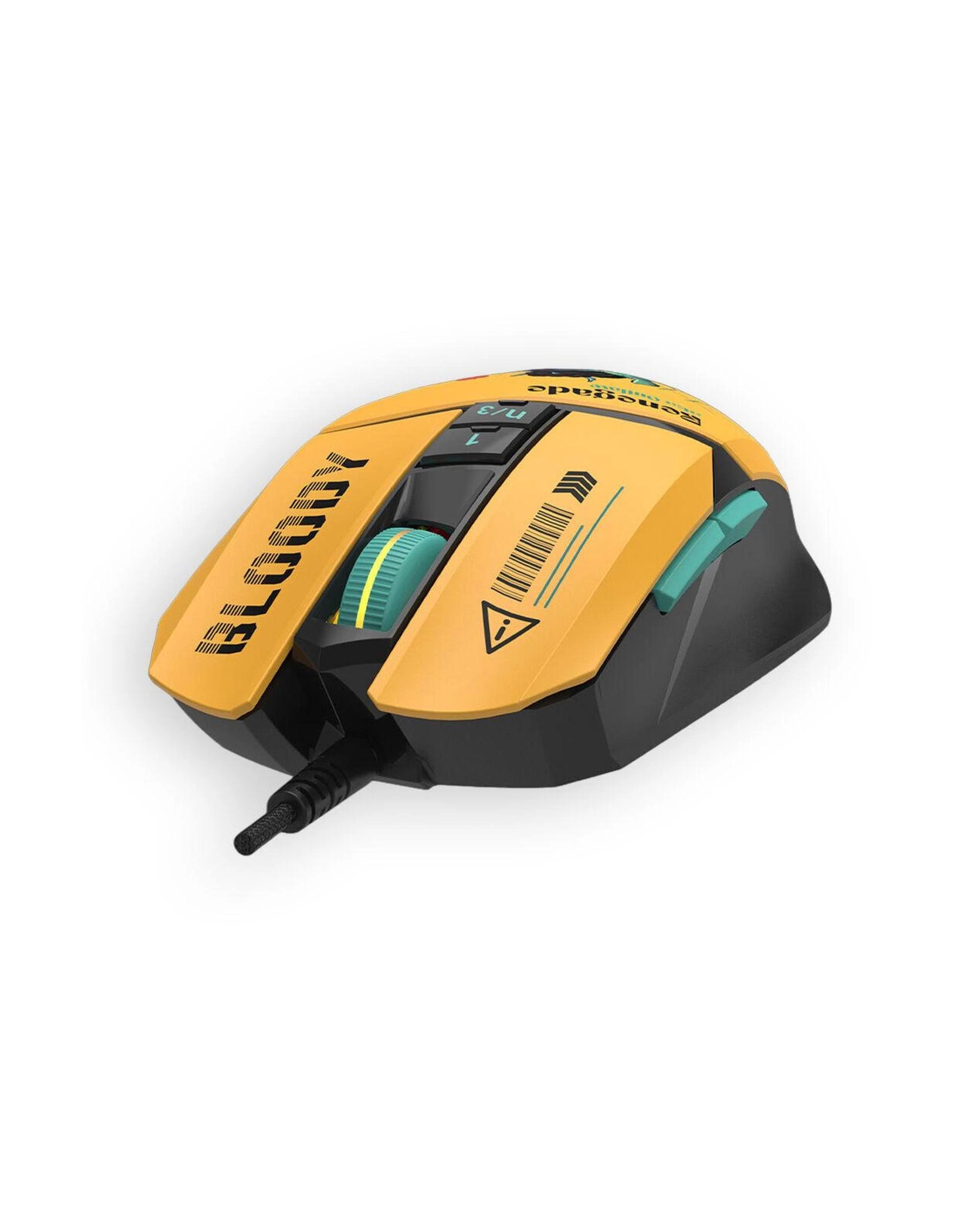 4 Bloody W63 Max Renegade Sunset Compact RGB Animation 12000 CPI Gaming Mouse, 4 of 8