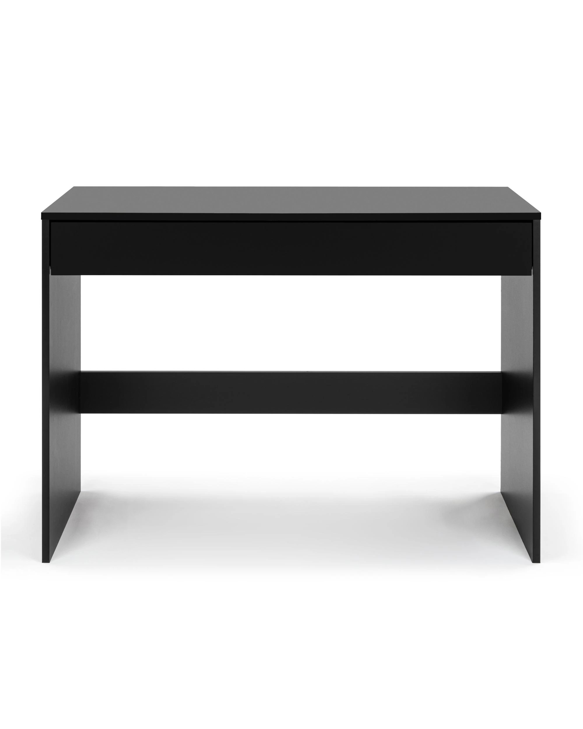 3 Kodu Belle Computer Desk Student Study Office Desk with Drawer - Black, 3 of 8