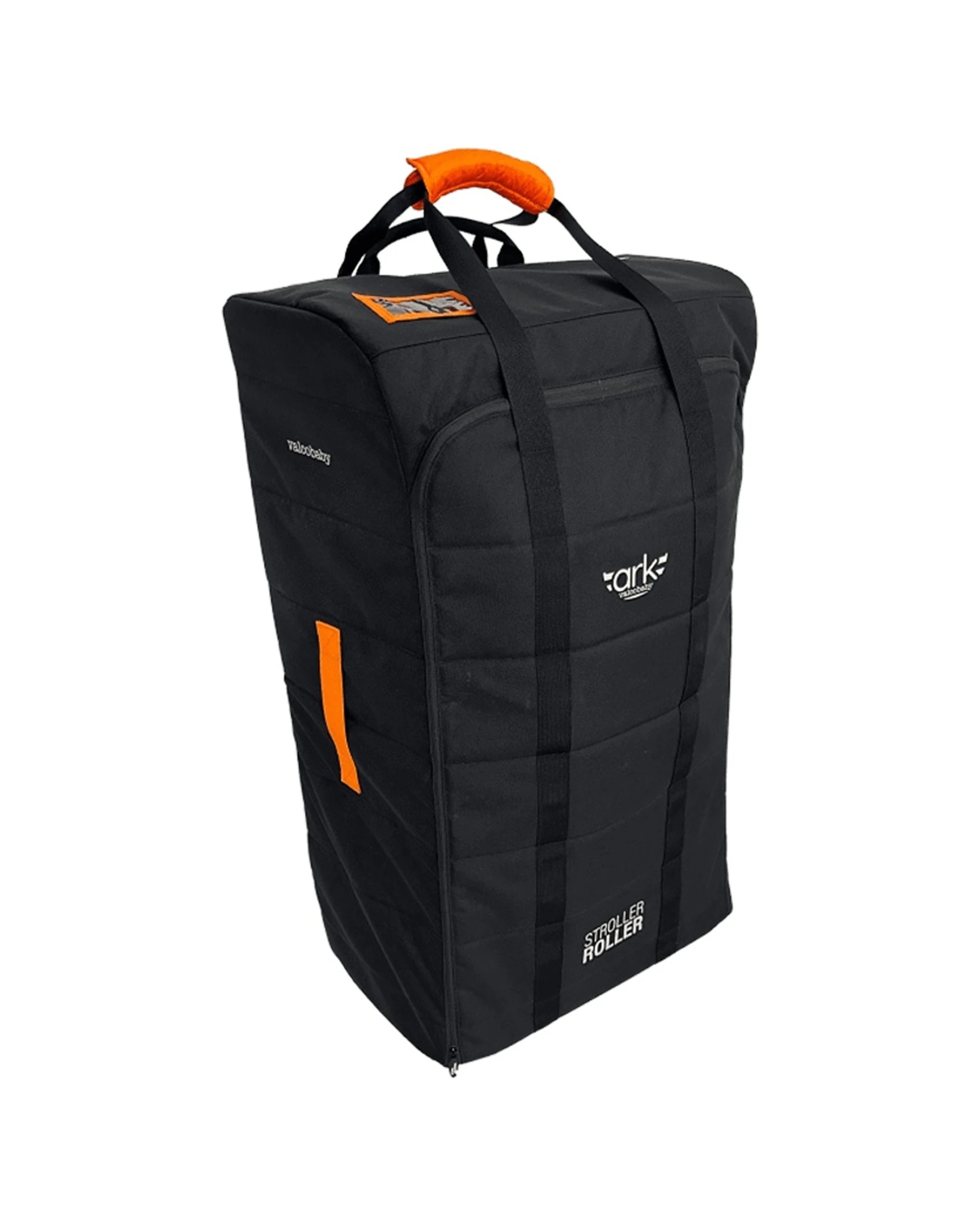 1 Valcobaby Ark Pram Stroller Roller Universal Travel Bag With Padded Wheels - Black, 1 of 4