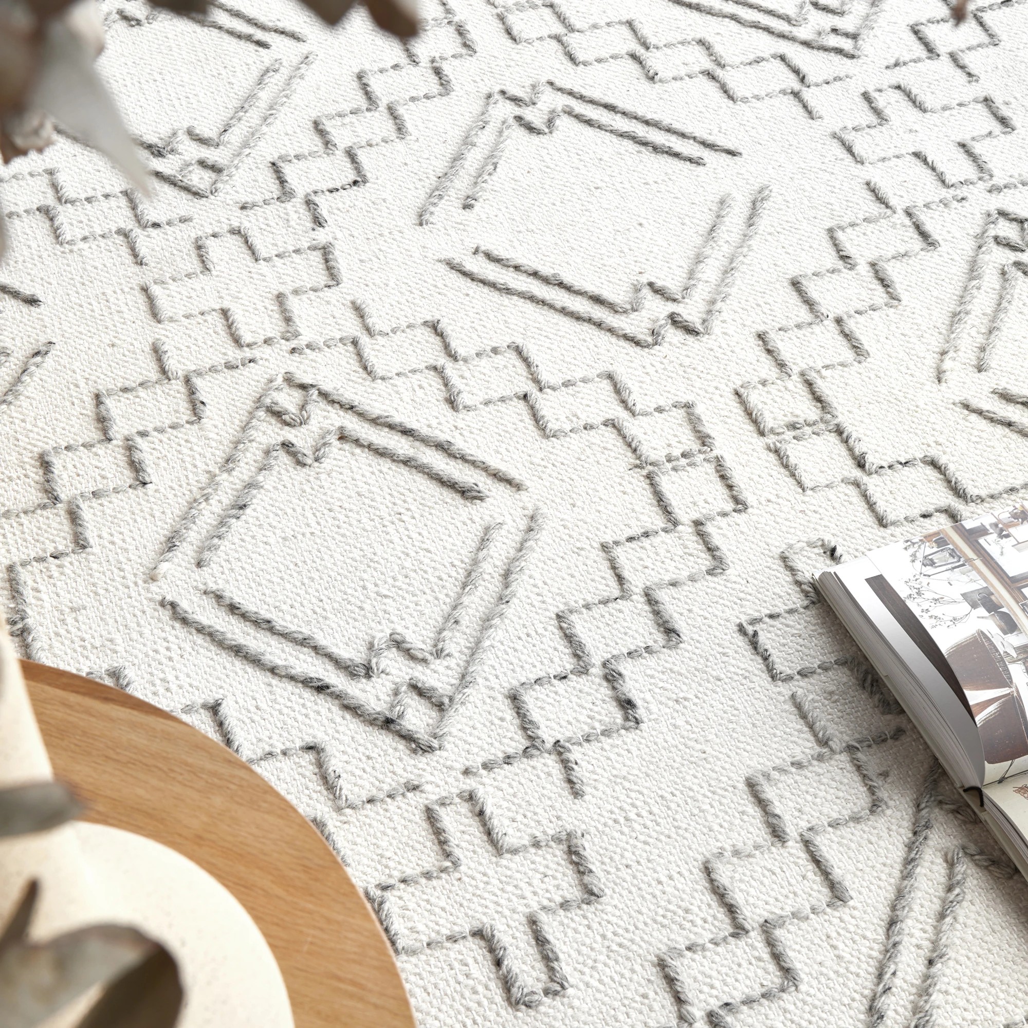 3 Common Ground Rugs Tribeca 802 280x190 cm Rug - Natural, 3 of 7